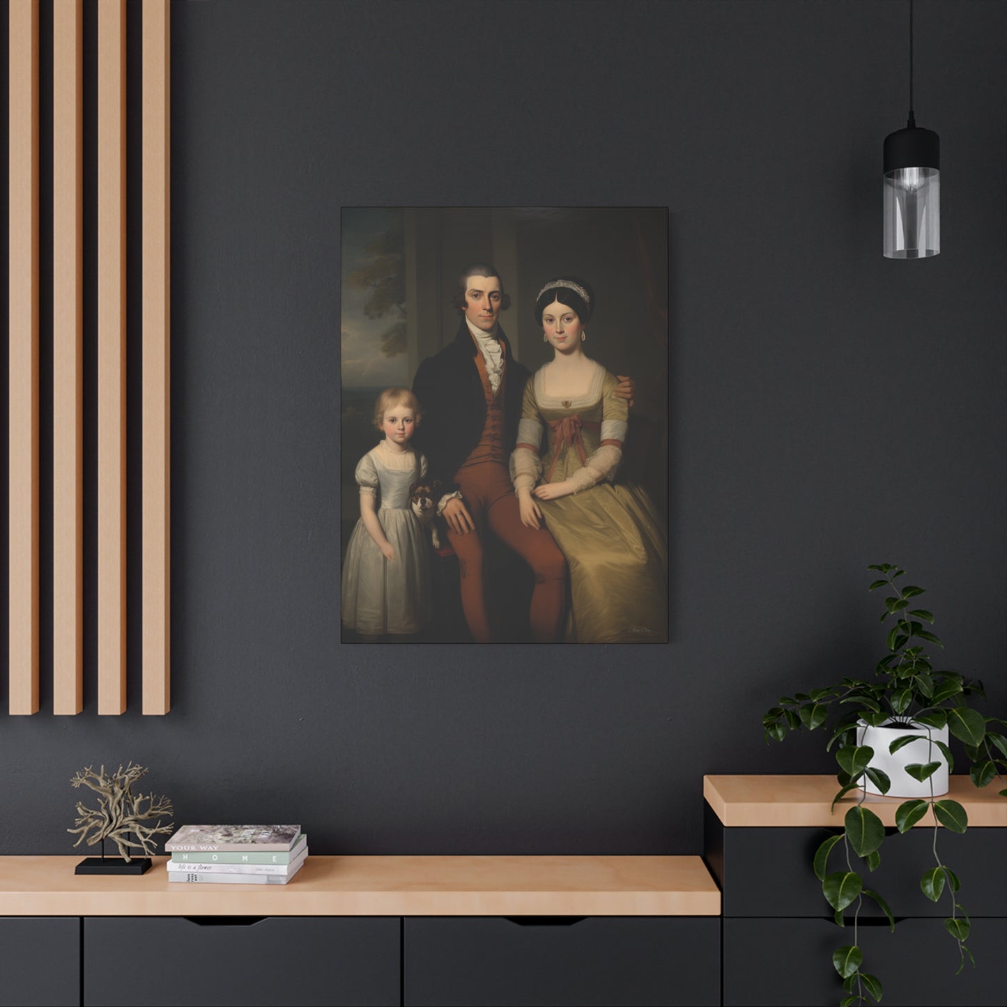 The Field Family Matte Canvas, Stretched, 1.25"