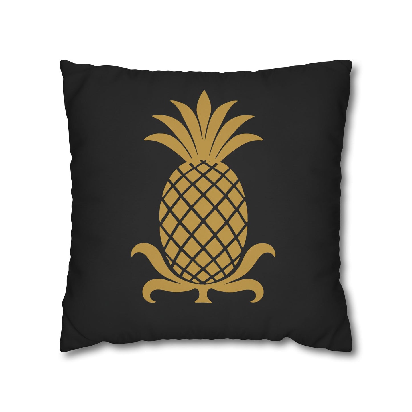 Pineapple Design Throw Pillow, Tropical Home Decor, Couch Cushion, Summer Vibes Pillowcase, Gift for Beach Lovers
