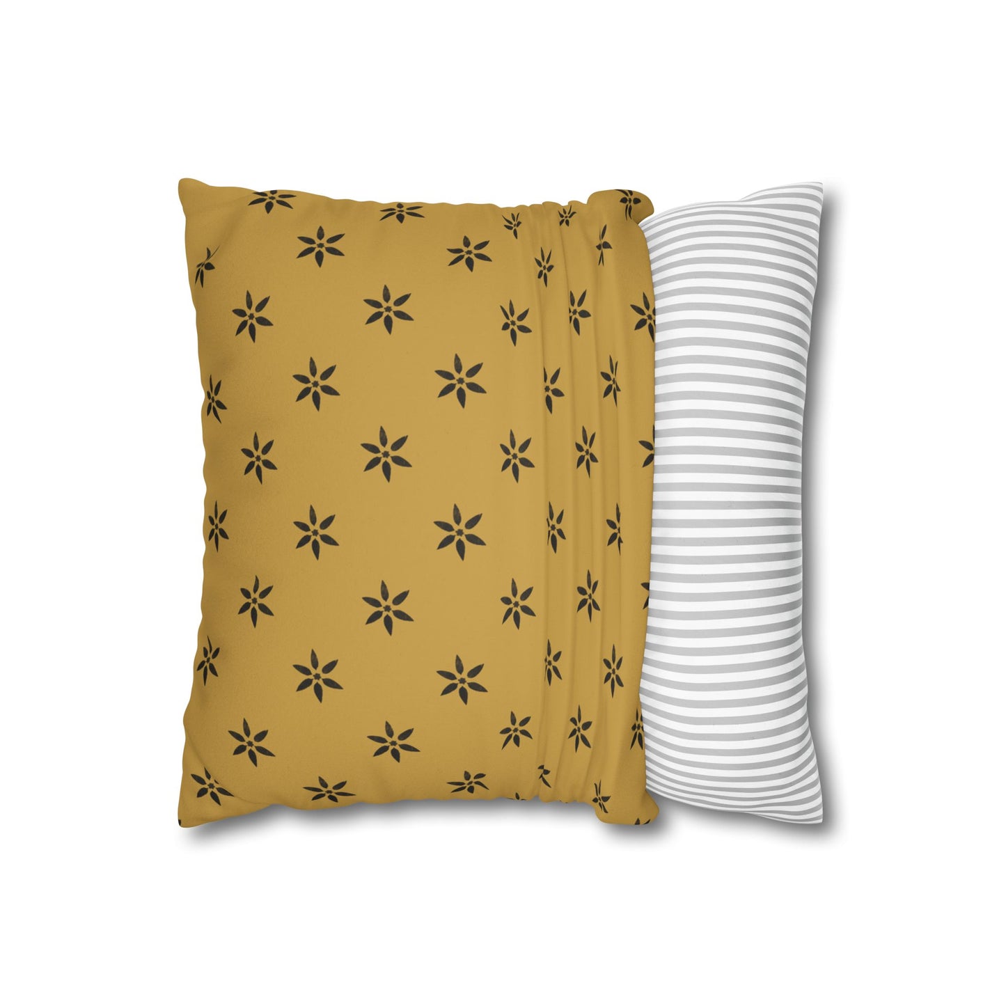 Faux Suede Square Pillowcase