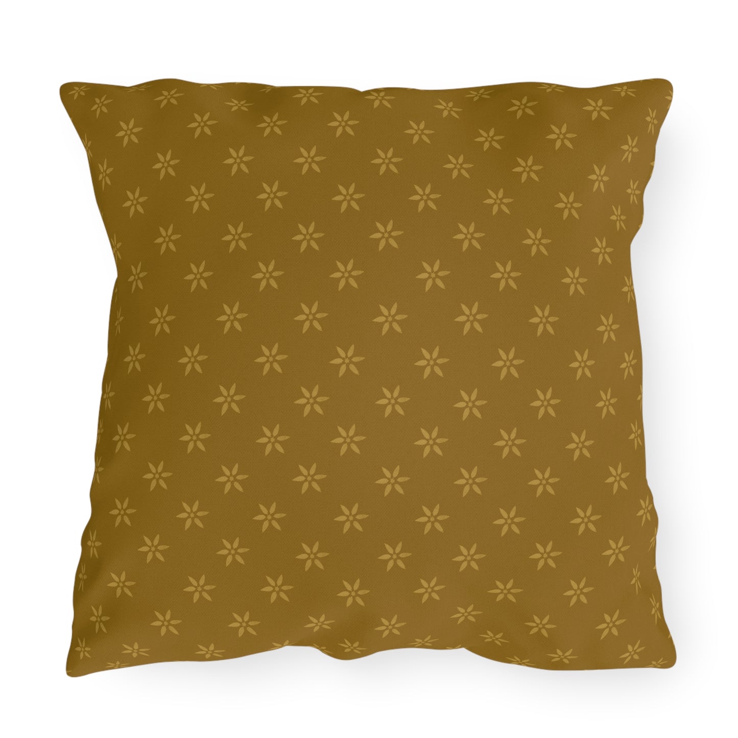 Bohemian Peace Outdoor Pillow - Floral Design for Relaxing Spaces