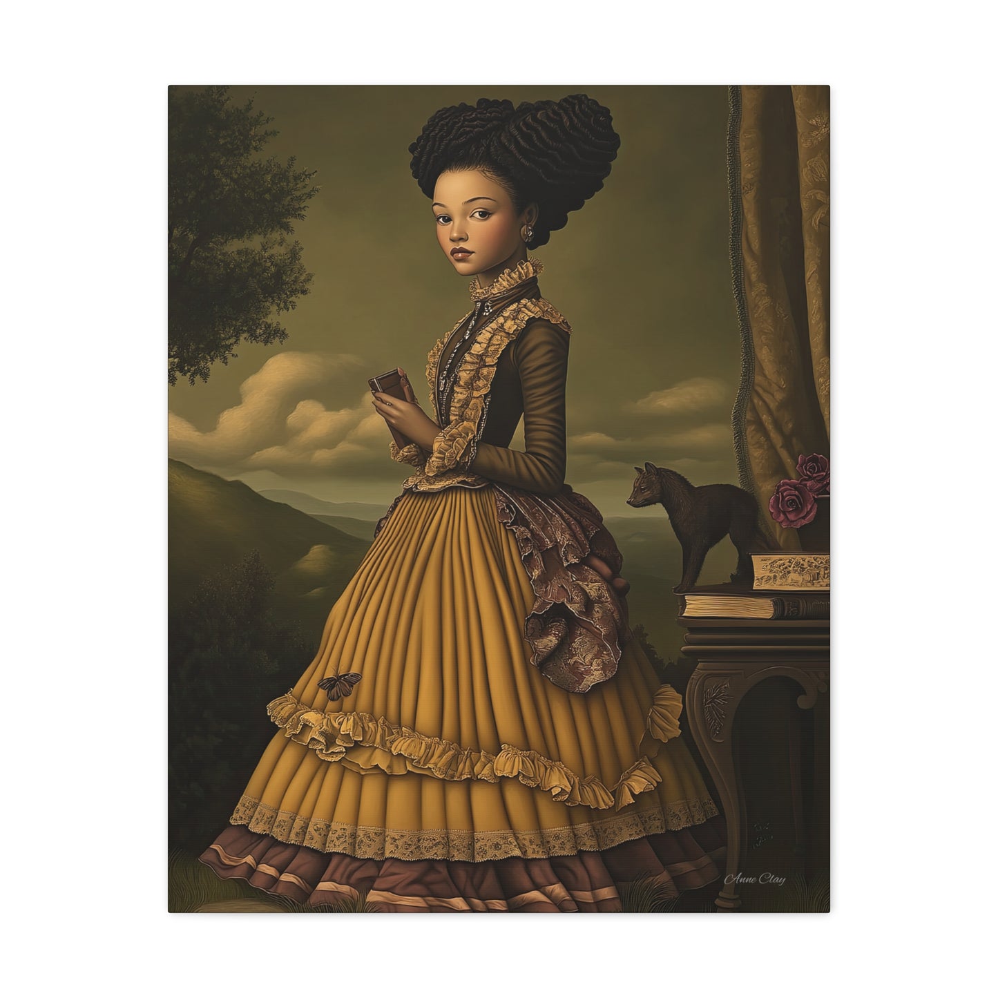 Elegant Art Canvas Print, Home Decor, Gifting, Wall Art, Vintage Style