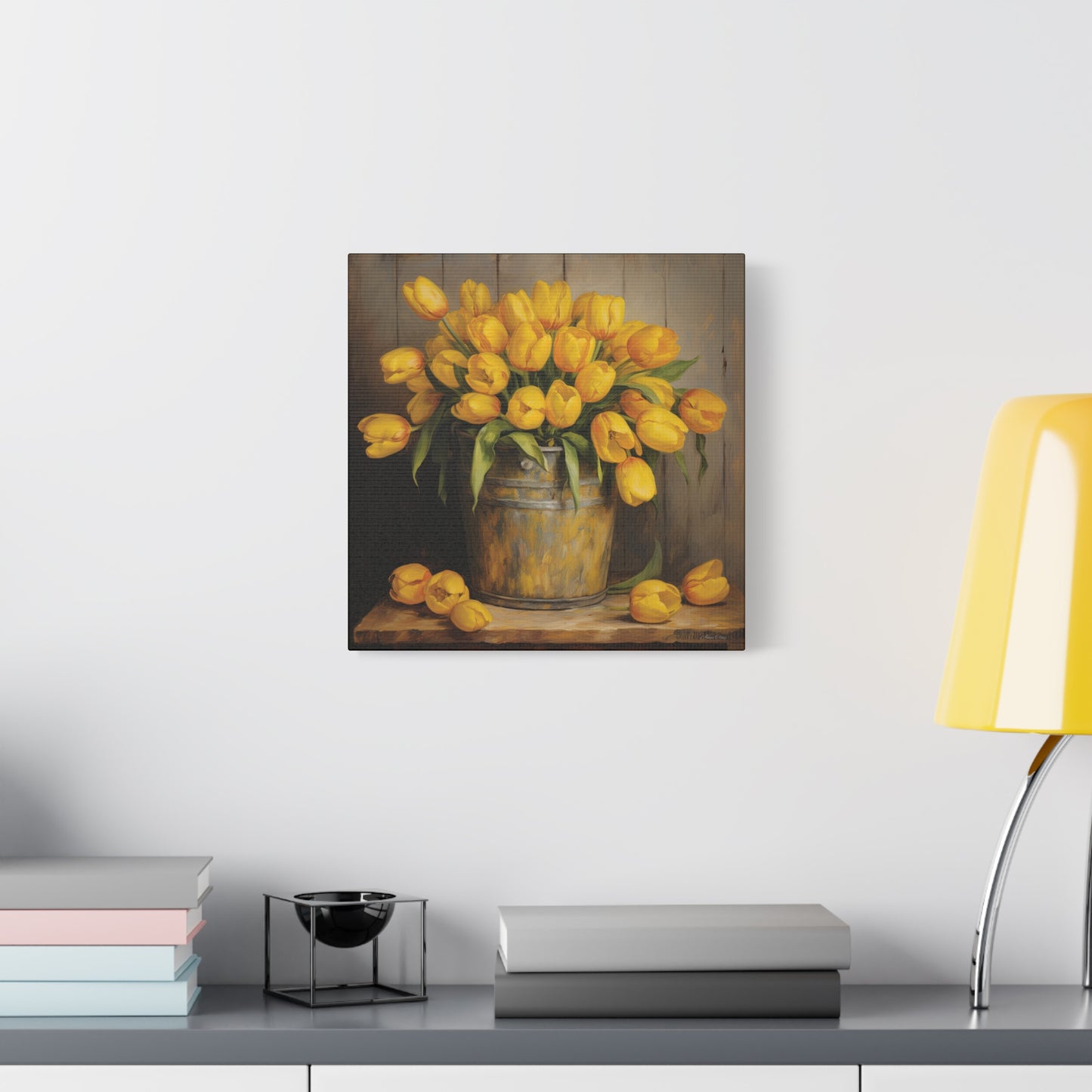 Something Yellow Matte Canvas, Stretched, 1.25"