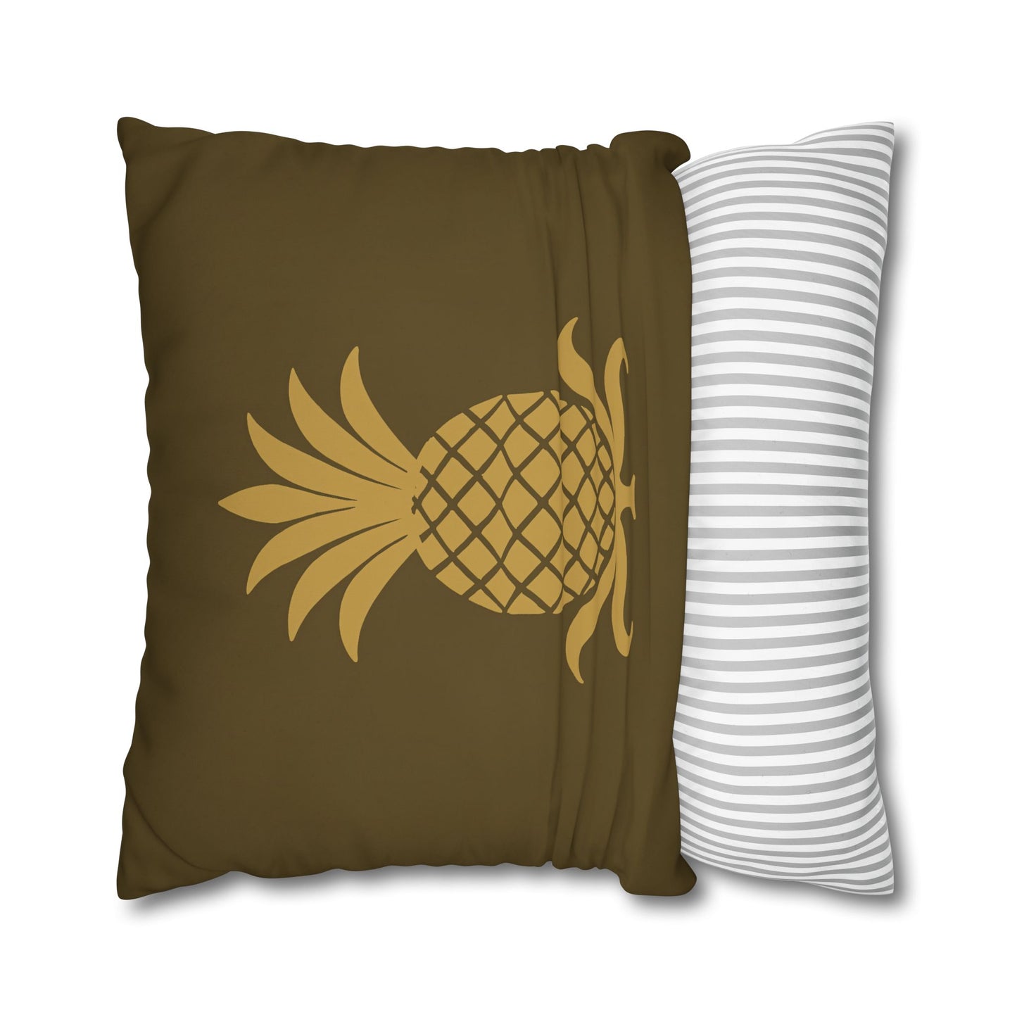 Tropical Pineapple Pillowcase, Home Décor, Summer Vibe, Gift Idea, Tropical Décor, Cozy Living Room, Boho Style Cushion