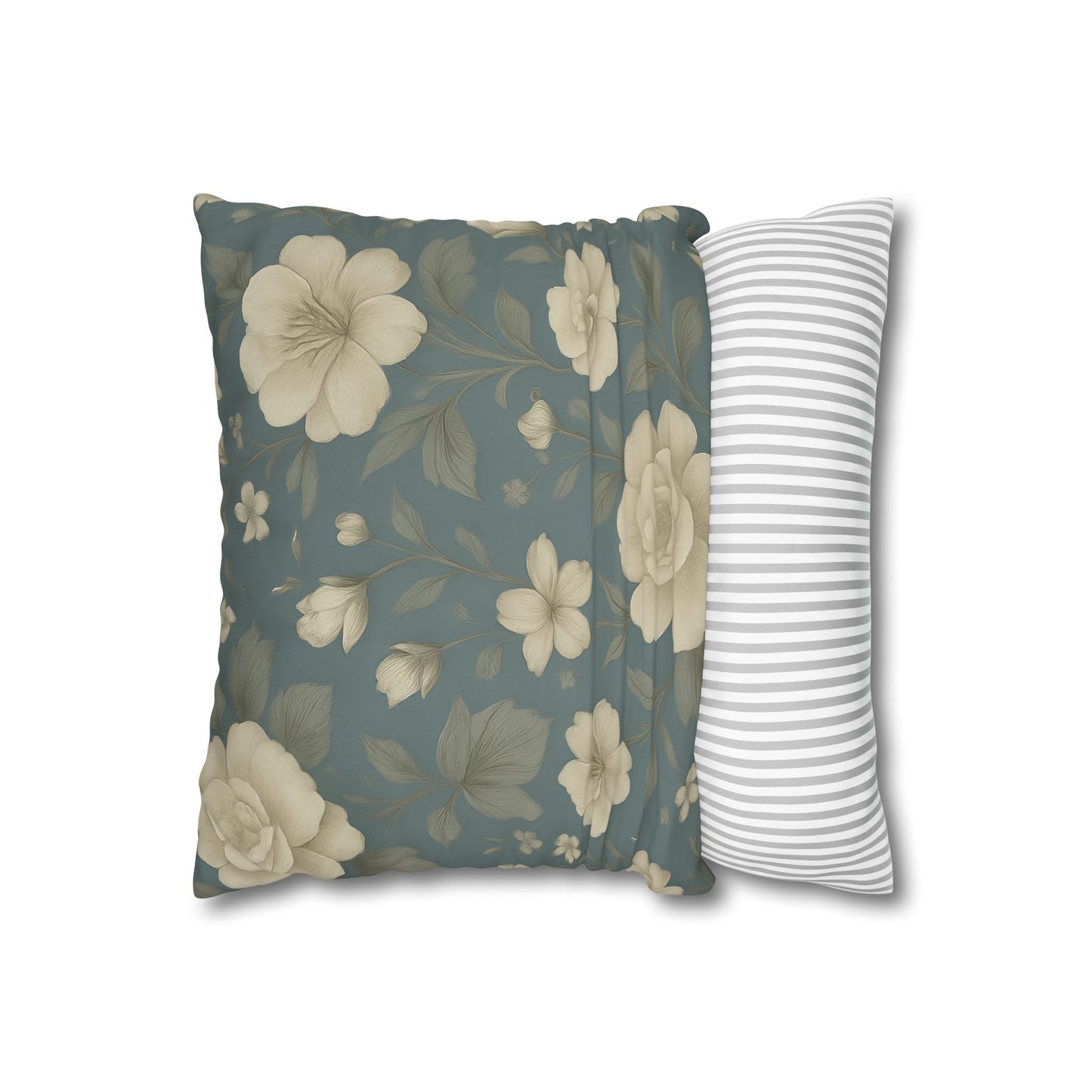 Floral Throw Pillow, Cozy Home Décor, Gift for Her, Vintage Cushion, Living Room Accent, Wedding Decor, Boho Pillows