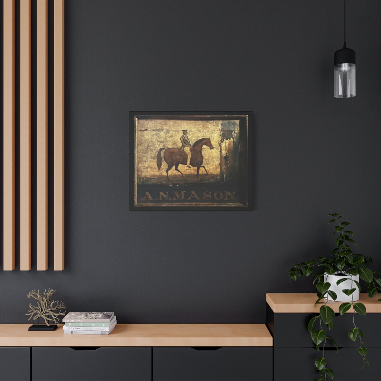 A Mason Matte Canvas, Stretched, 1.25"