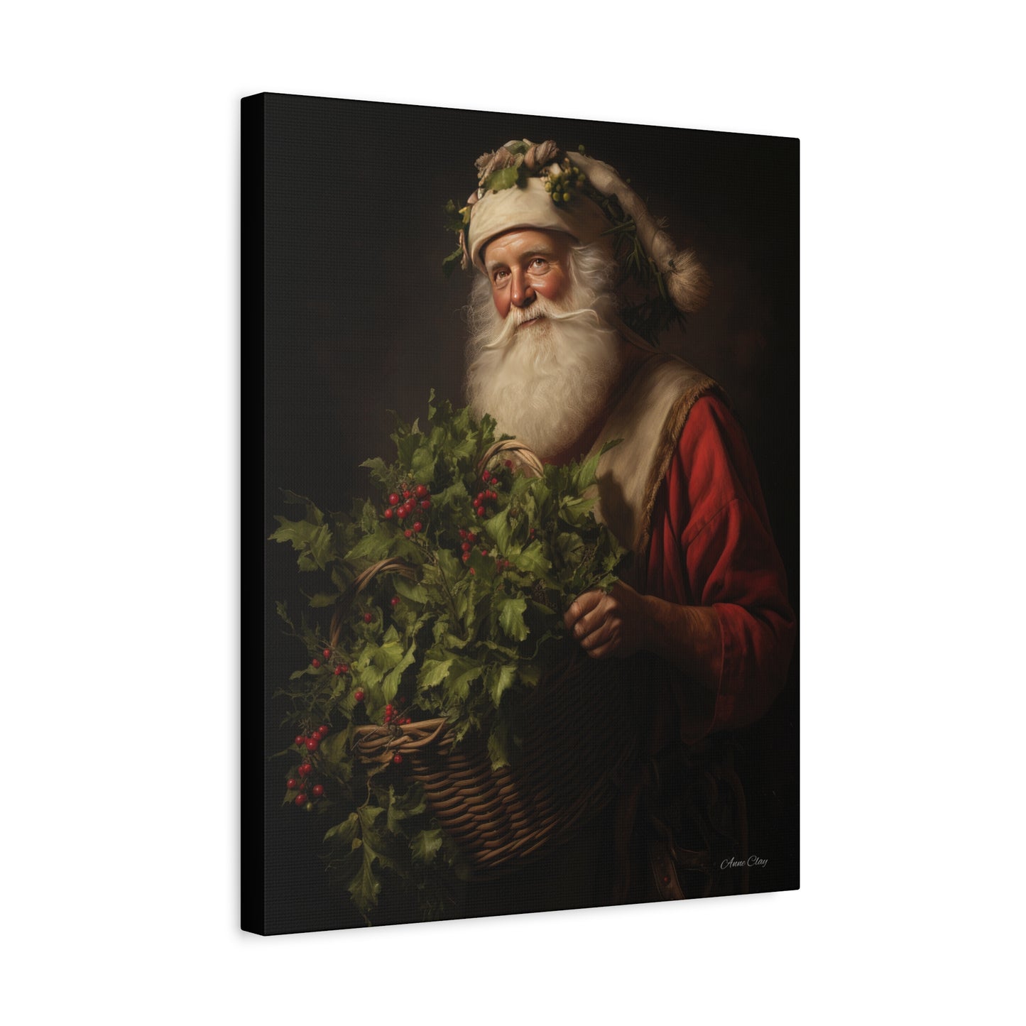 Unconventional Santa Matte Canvas, Stretched, 1.25"