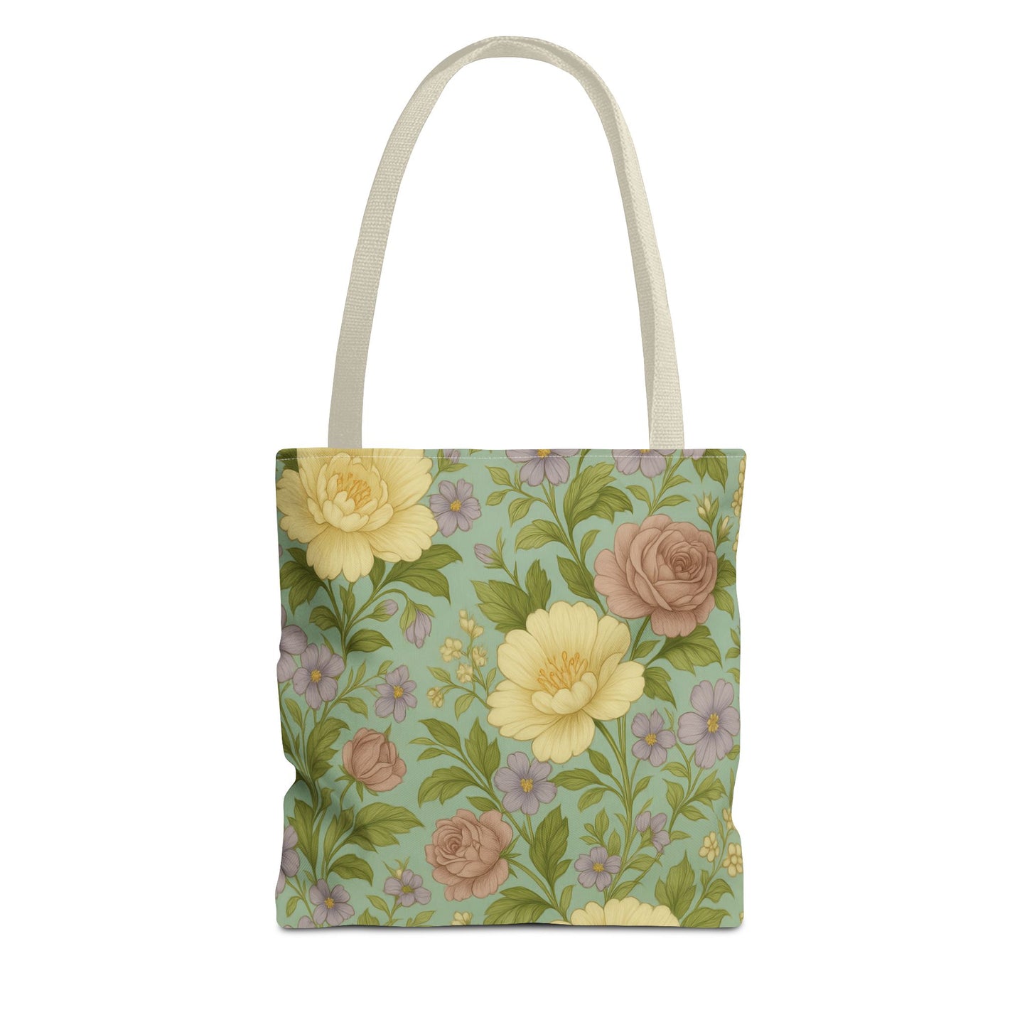 Floral Tote Bag, Eco-Friendly Shopping Bag, Casual Purse, Beach Bag, Gift for Her, Spring Summer Essentials