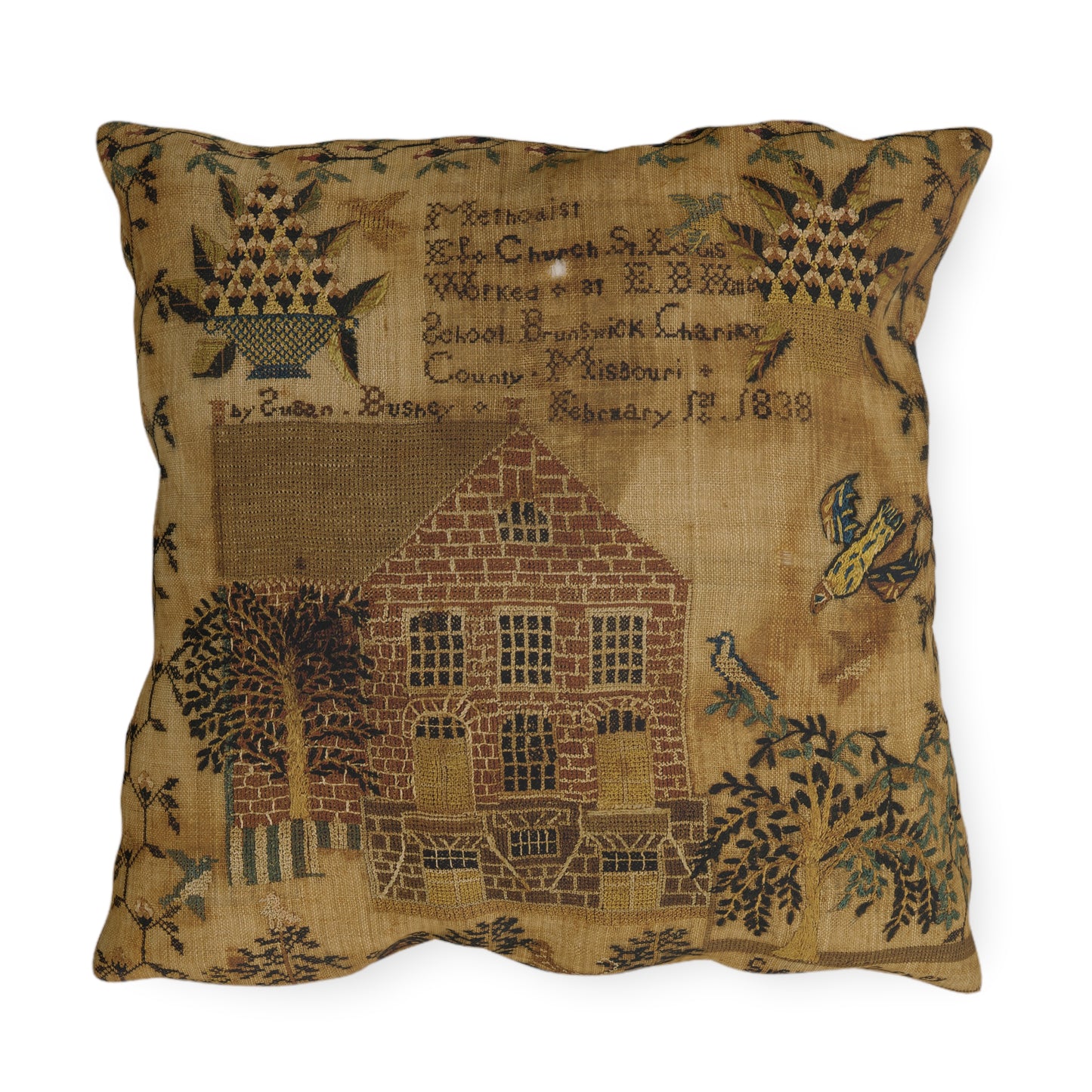 Gritty Prim Outdoor Pillows