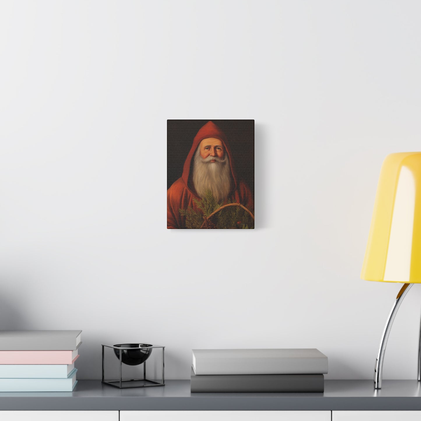 Sweet Red Santa Matte Canvas, Stretched, 1.25"