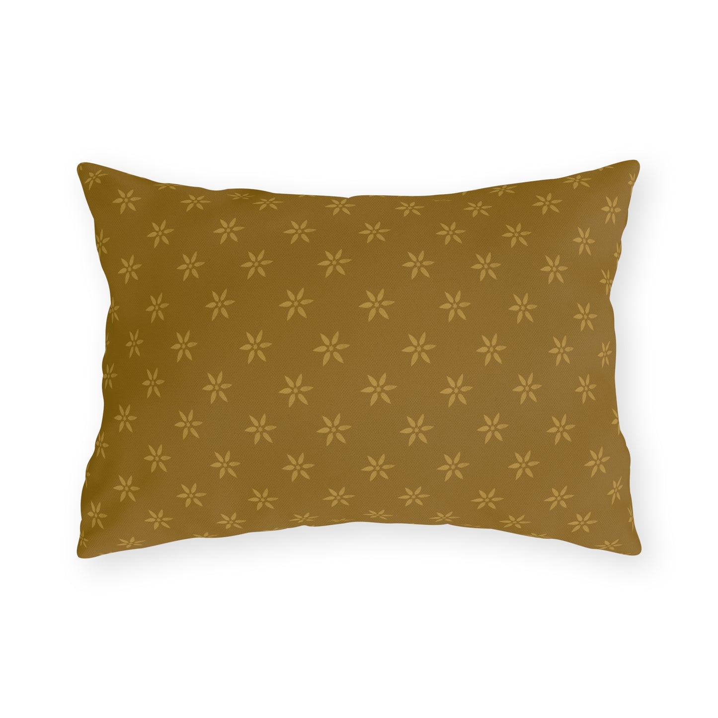 Bohemian Peace Outdoor Pillow - Floral Design for Relaxing Spaces