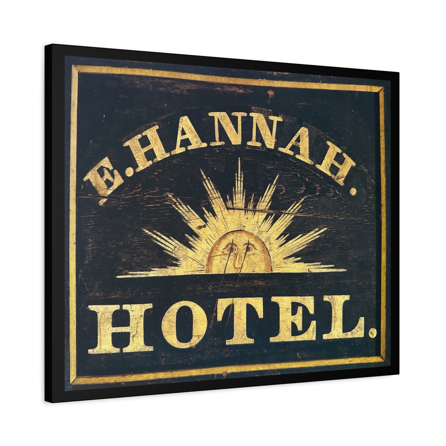 Hannah Hotel Matte Canvas, Stretched, 1.25"