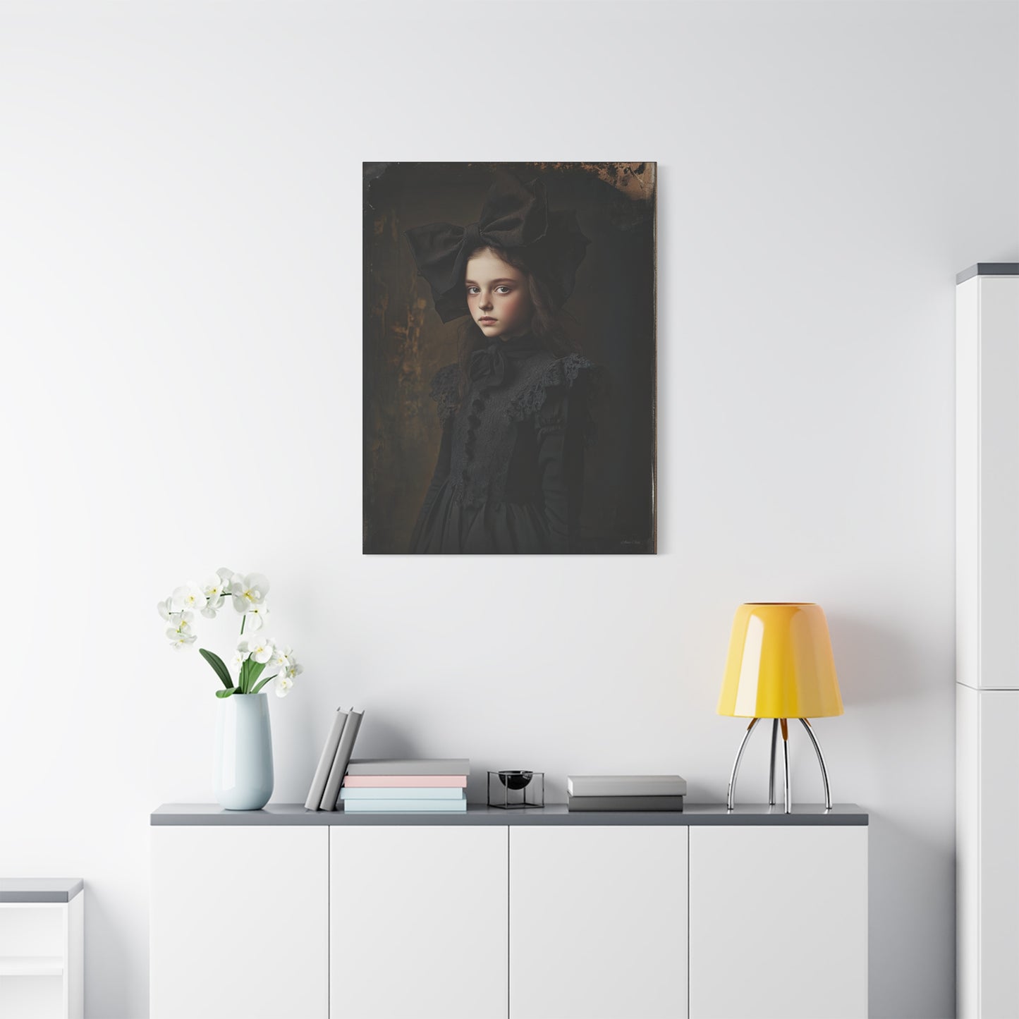 Victorian Gothic Art Canvas Print - Stretched Wall Decor