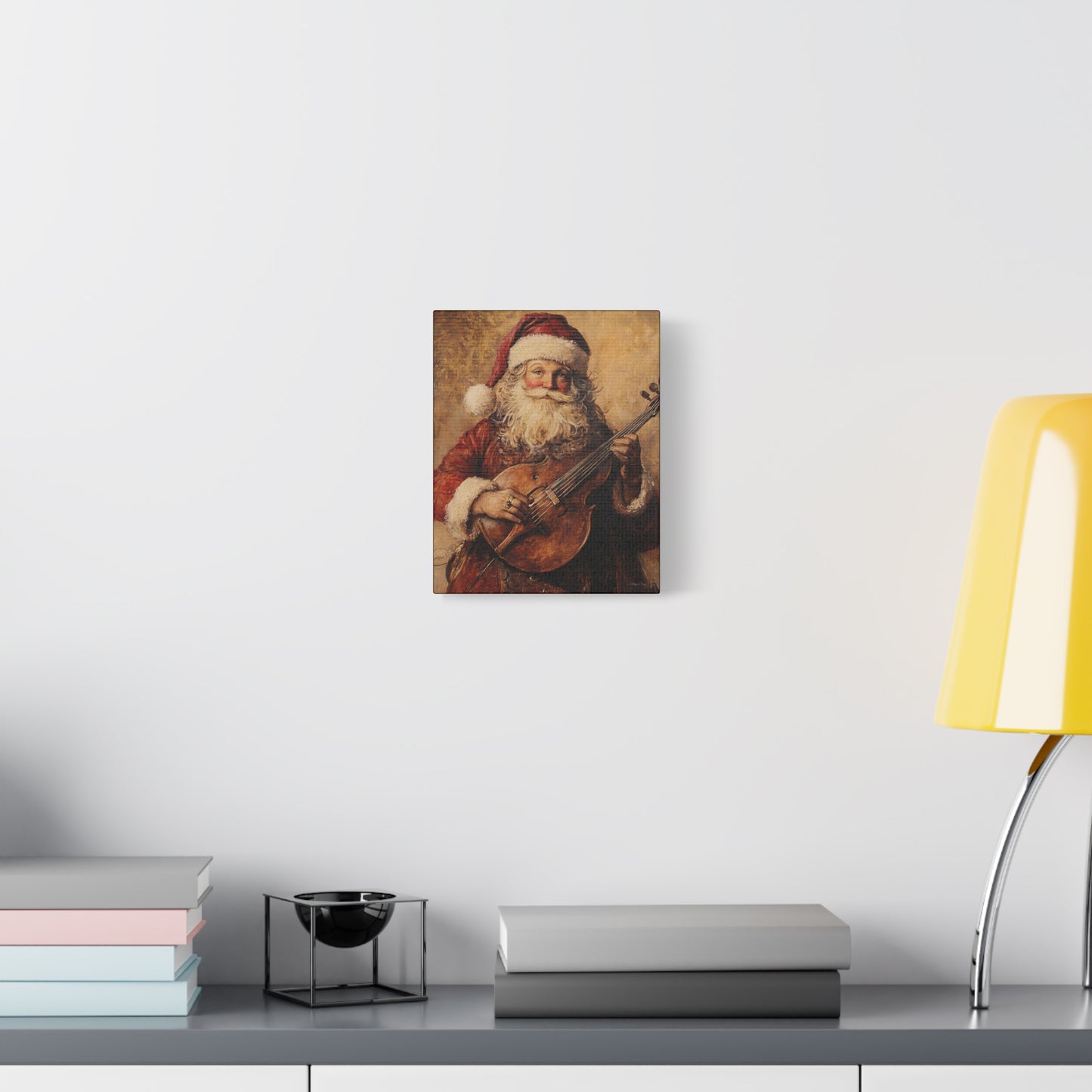 Nashville Santa Matte Canvas, Stretched, 1.25"