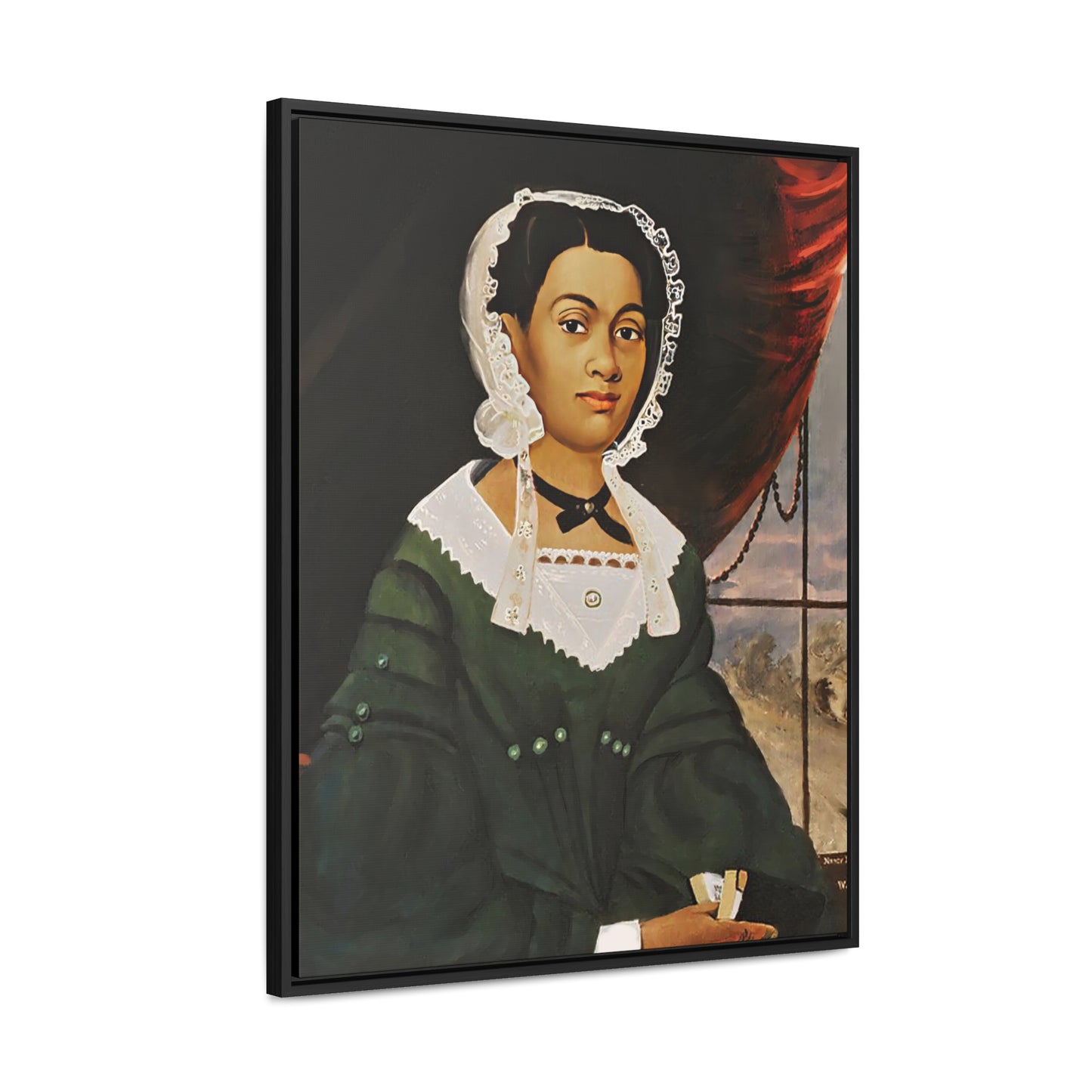 Mrs. Nancy Lawson Gallery Canvas Wraps, Vertical Frame