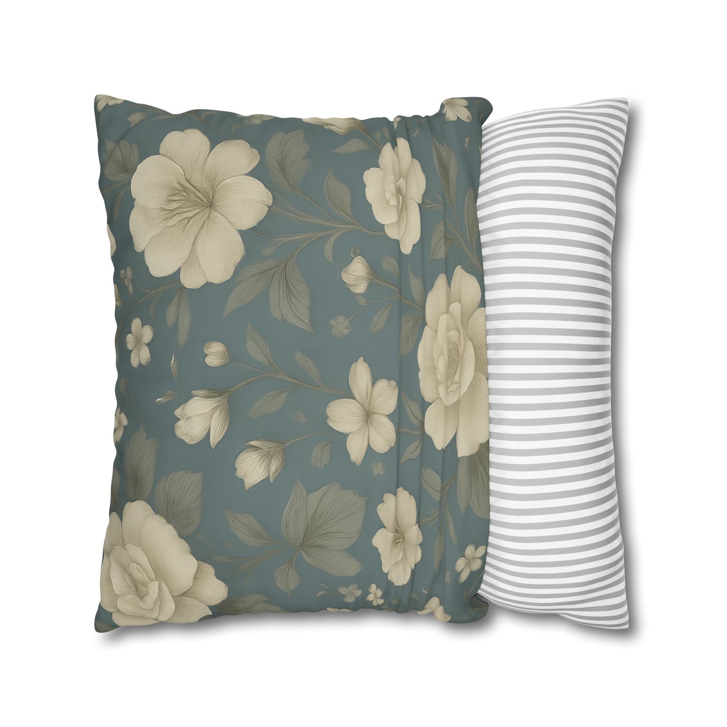 Floral Throw Pillow, Cozy Home Décor, Gift for Her, Vintage Cushion, Living Room Accent, Wedding Decor, Boho Pillows