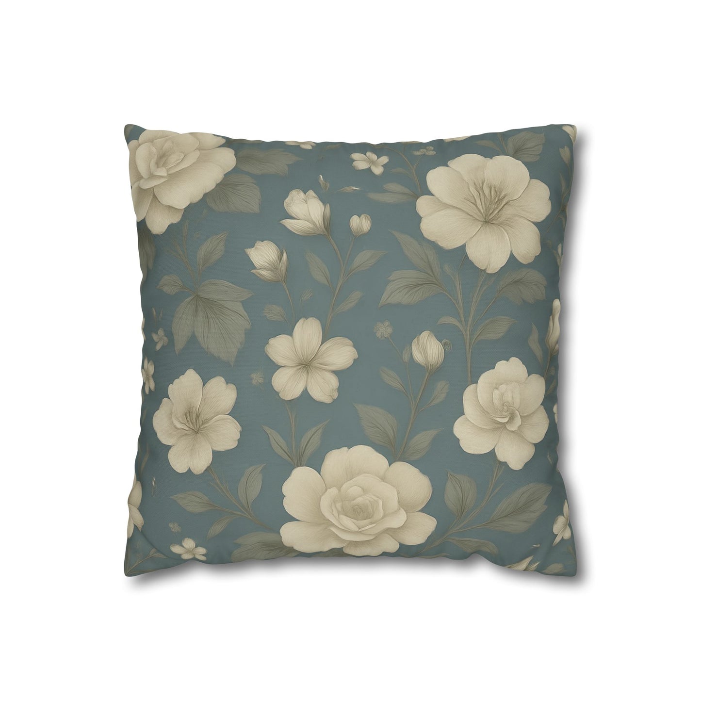 Floral Throw Pillow, Cozy Home Décor, Gift for Her, Vintage Cushion, Living Room Accent, Wedding Decor, Boho Pillows