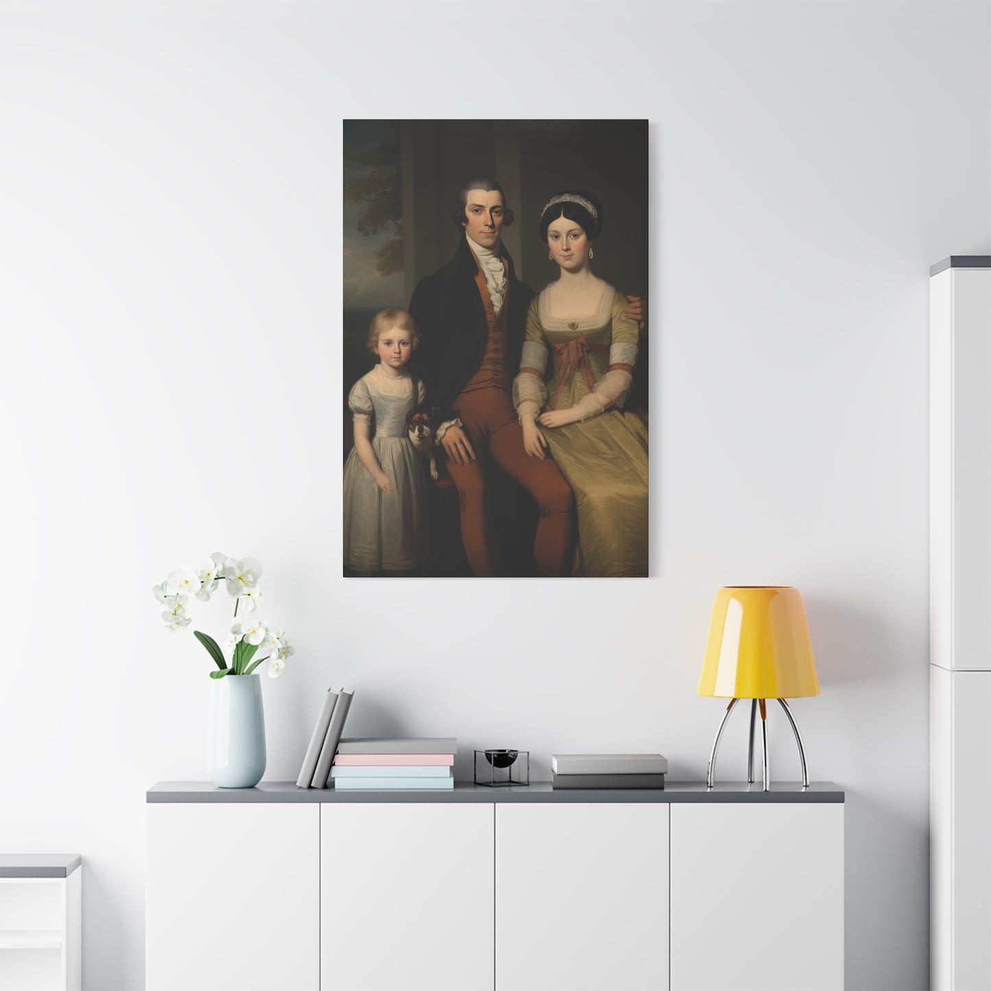 The Field Family Matte Canvas, Stretched, 1.25"