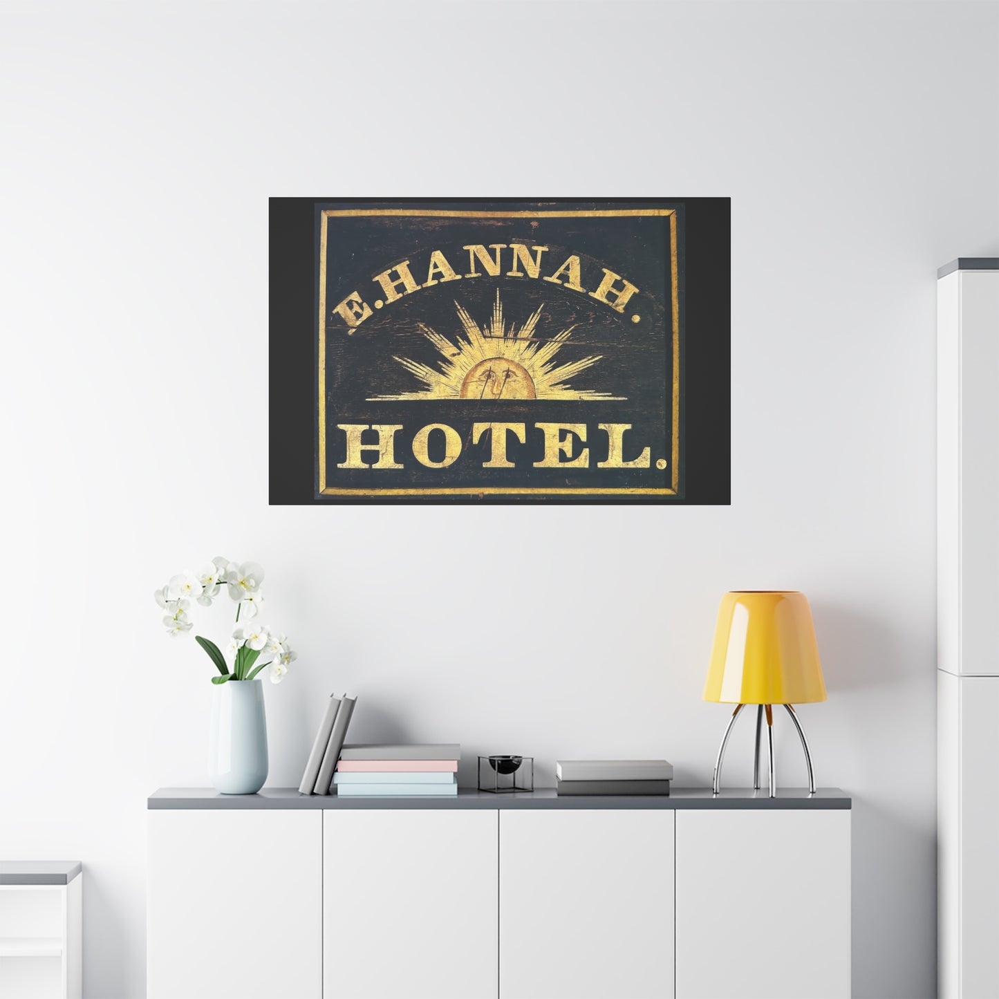 Hannah Hotel Matte Canvas, Stretched, 1.25"