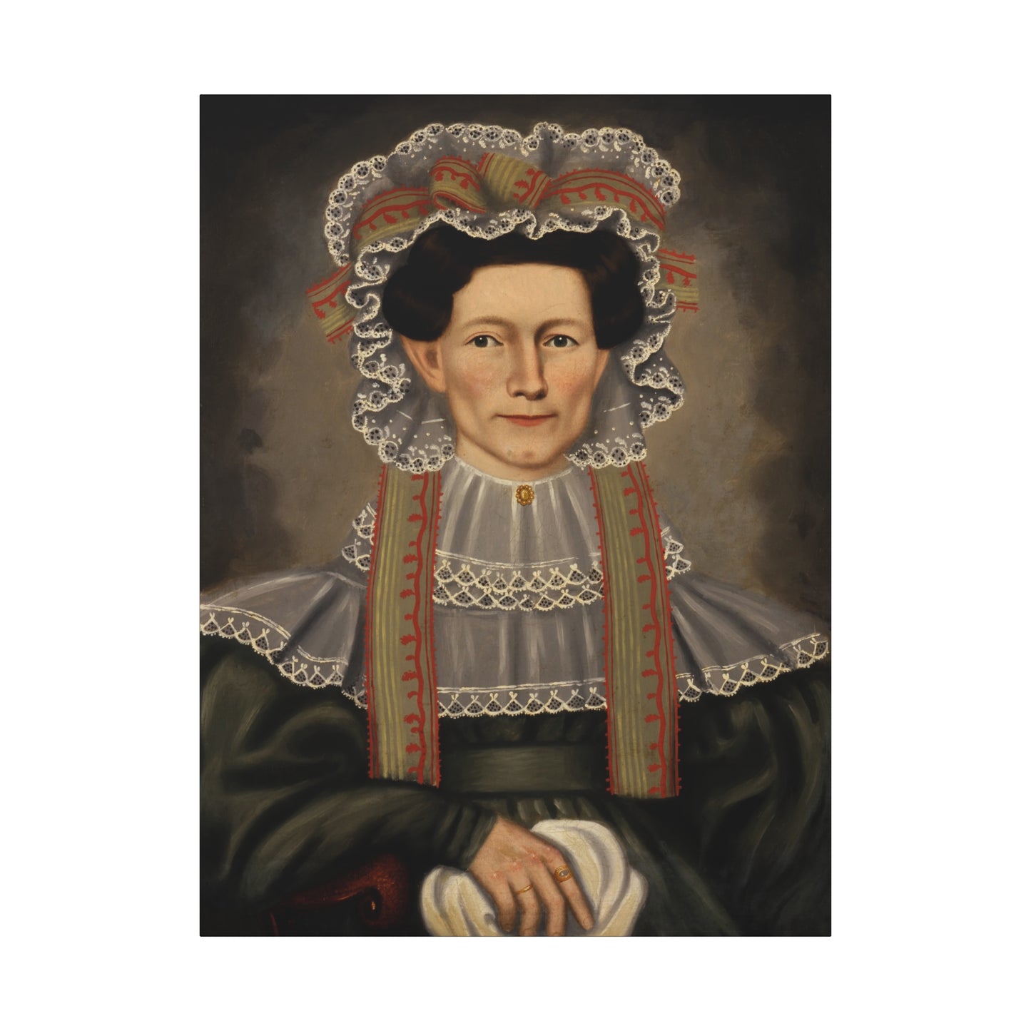 Vintage Portrait Canvas Art - Stretched Wall Decor for Home & Office