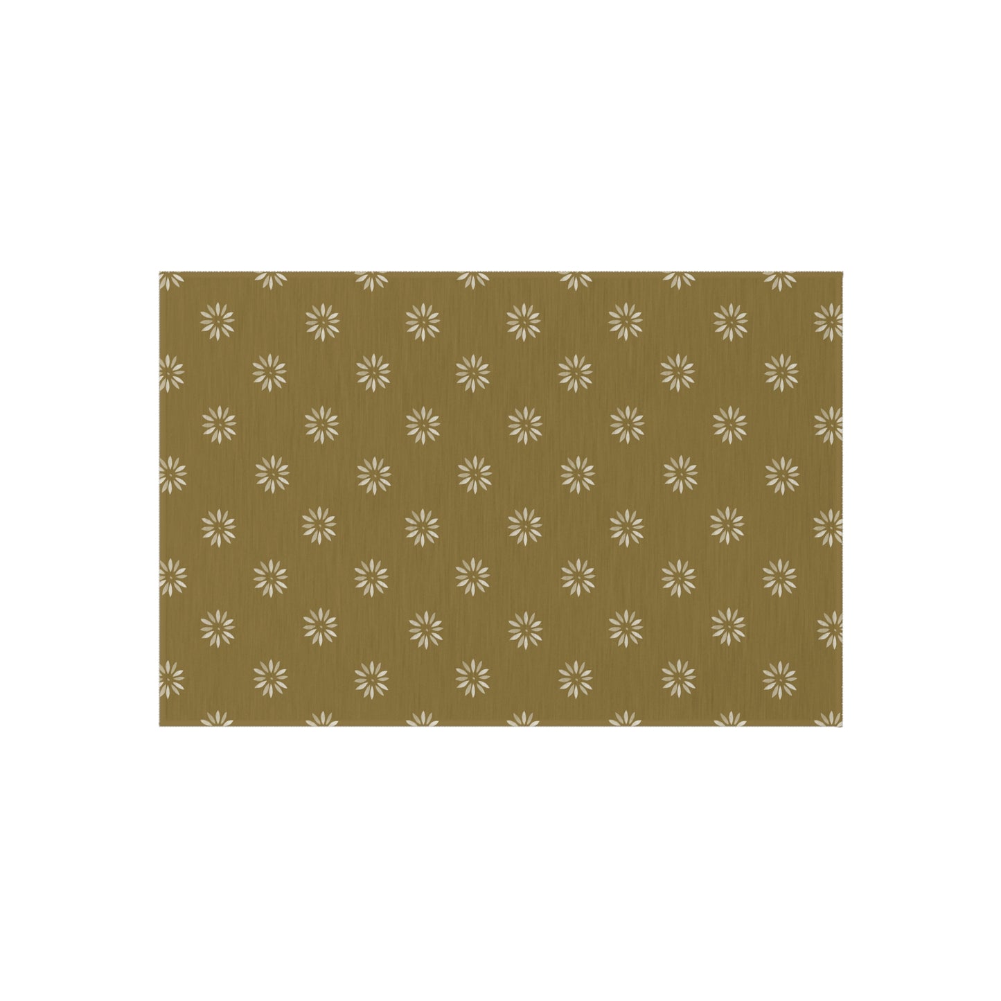 primitive floor cloth