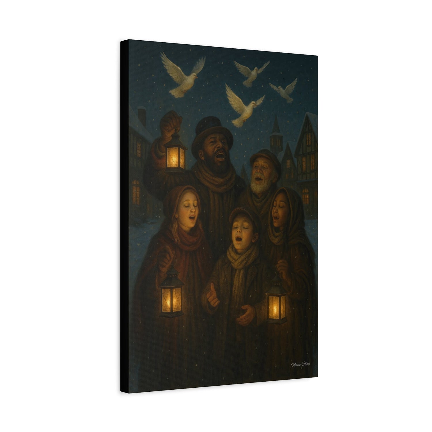 Spirit of Christmas Prints Canvas Wall Art