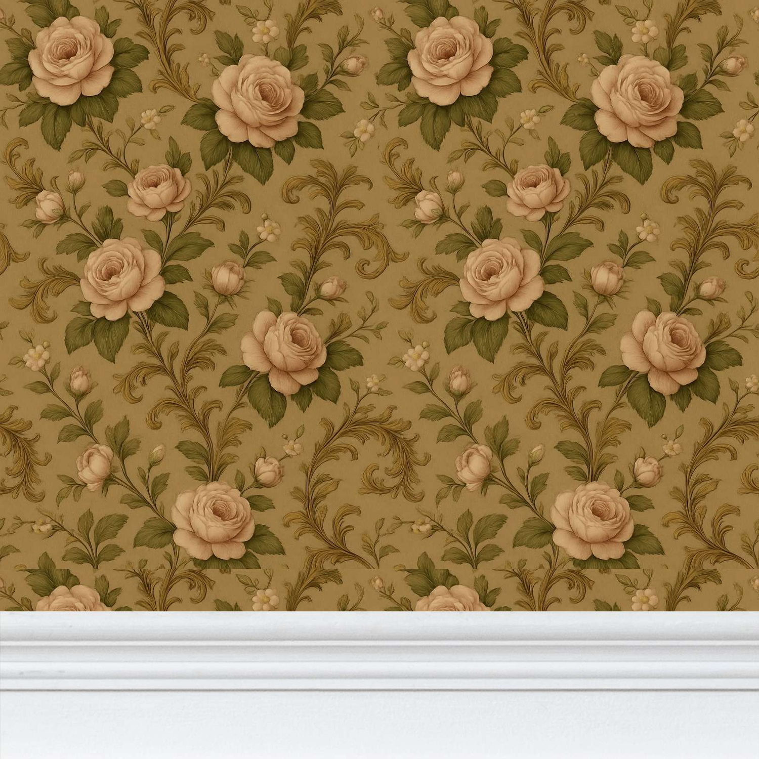 Handcrafted Colonial Inspired Wallpaper Collection