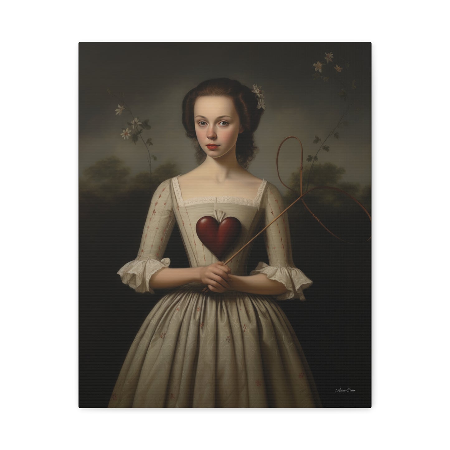 Elizabeth Matte Canvas, Stretched, 1.25"