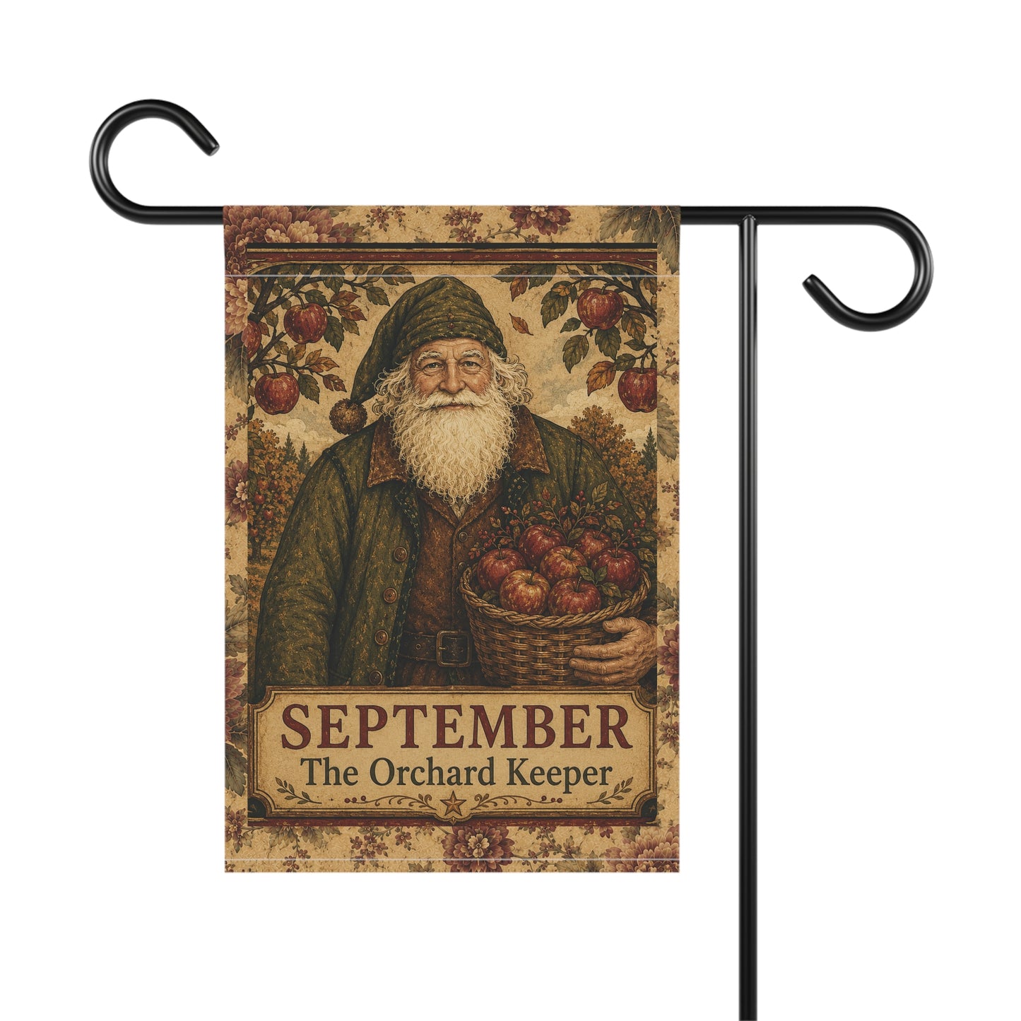 September Orchard Keeper Garden Flag