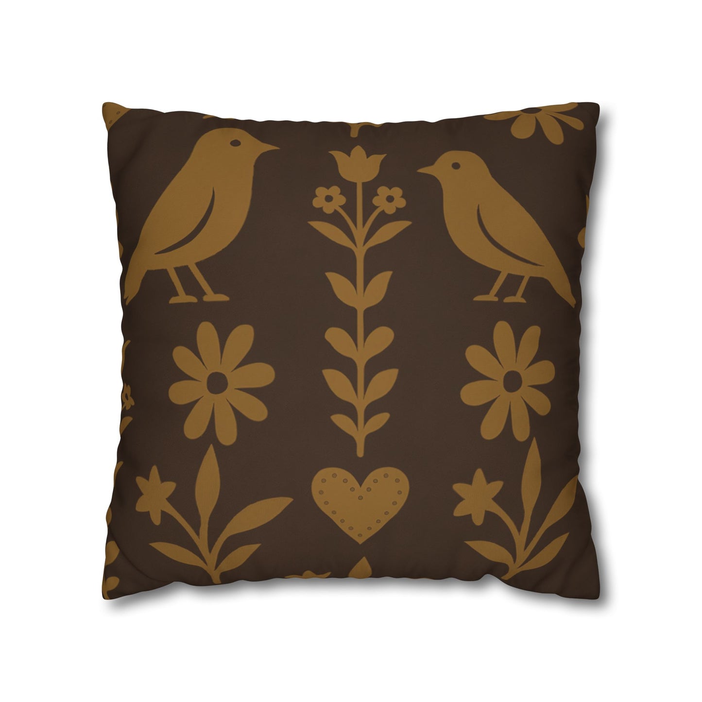Bohemian Bird Print Pillowcase - Cozy Decorative Cushion Cover for Home, Gift for Bird Lovers, Farmhouse Decor, Hugging Pillow, Nature [...]