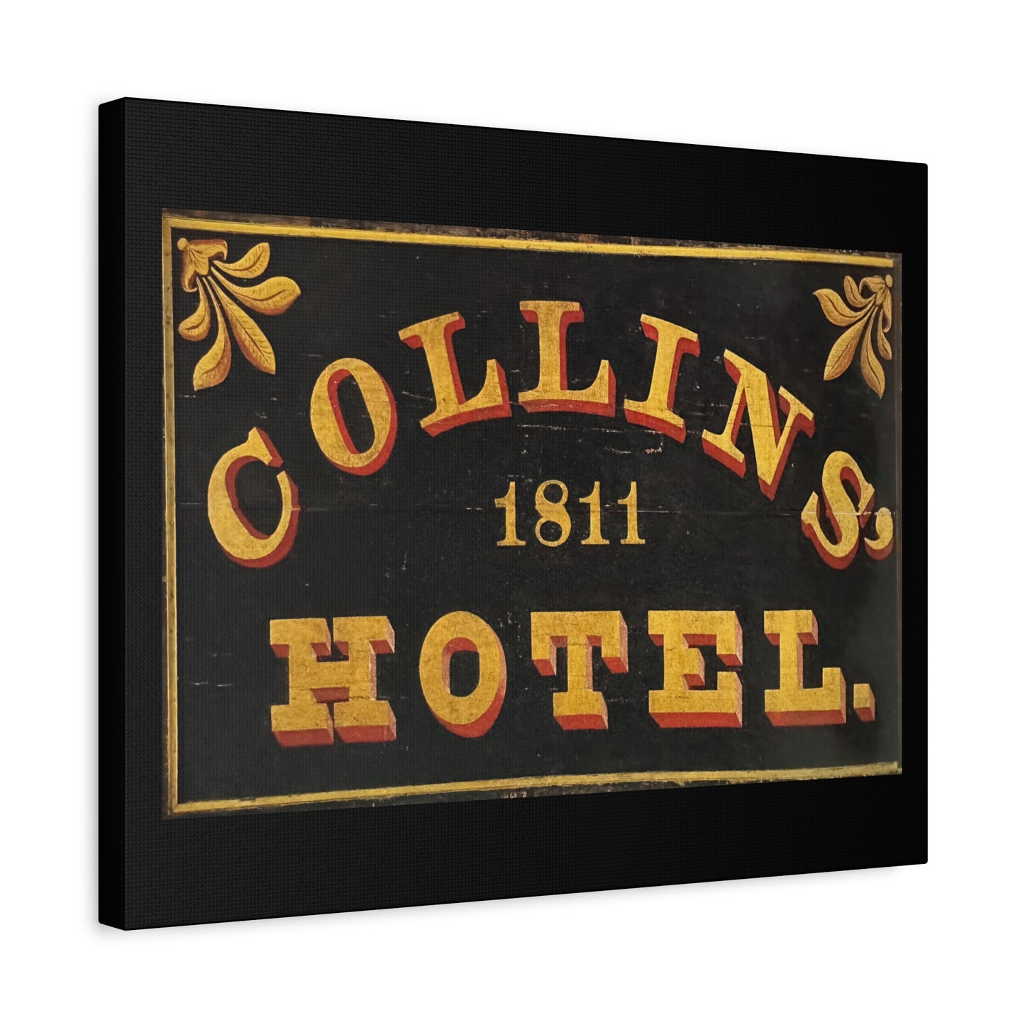 Collins Hotel Matte Canvas, Stretched, 1.25"
