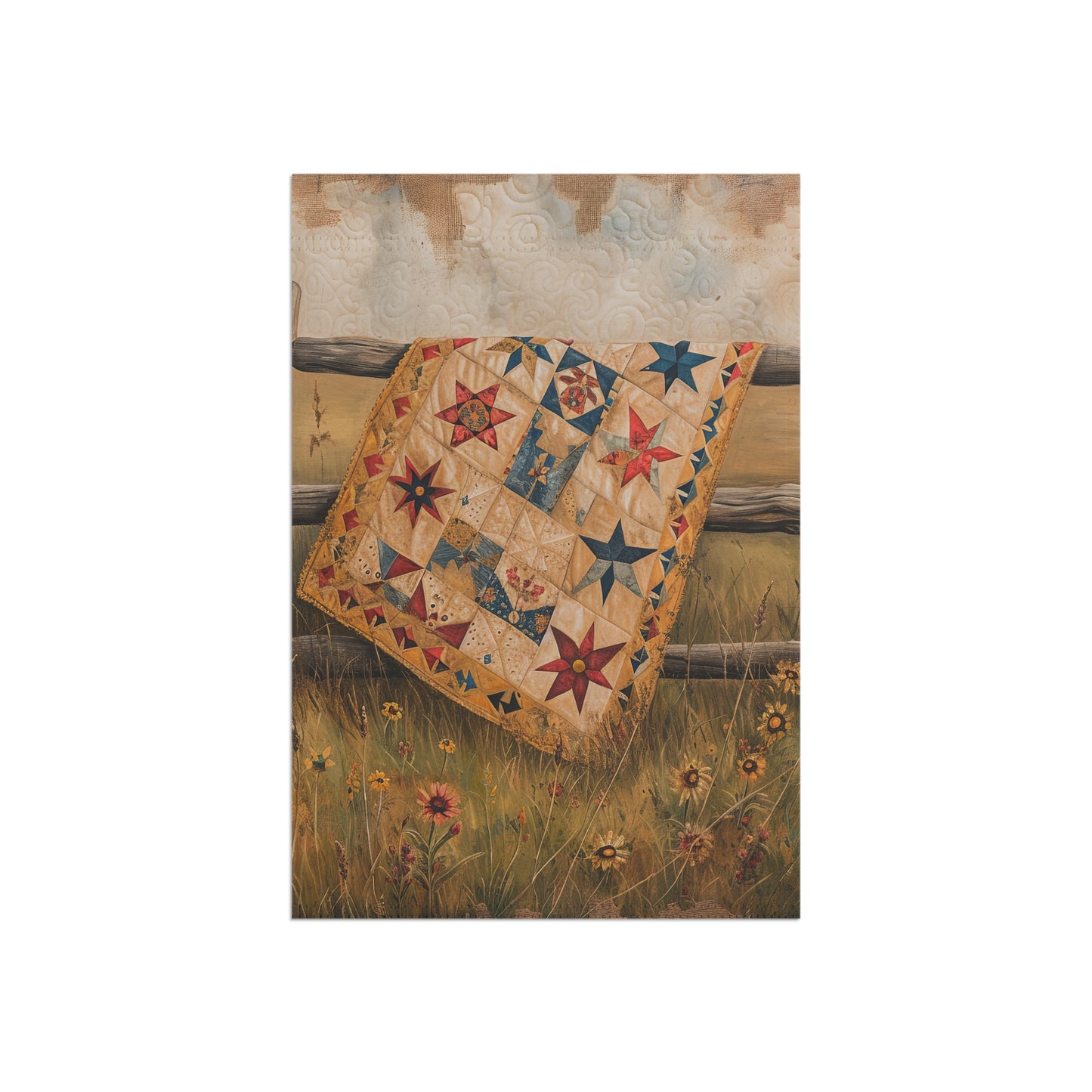 Quilt Garden & House Banner