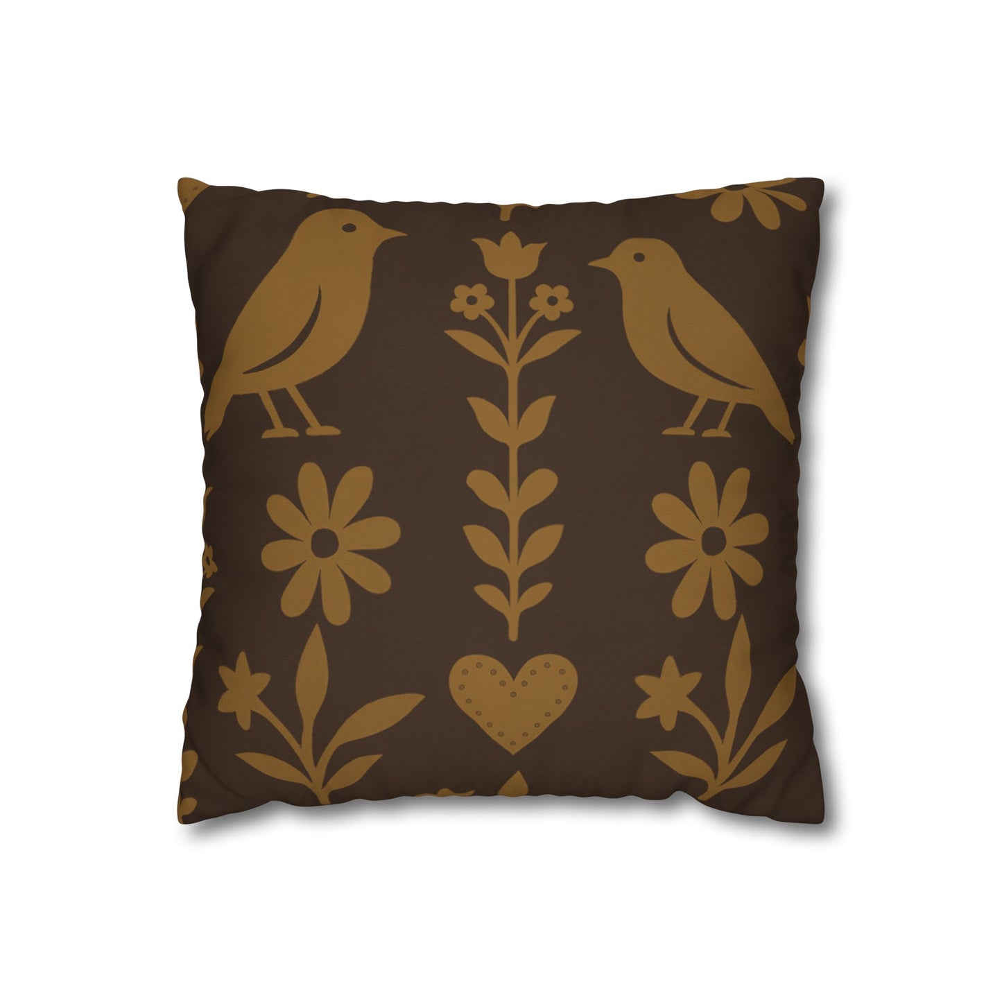 Bohemian Bird Print Pillowcase - Cozy Decorative Cushion Cover for Home, Gift for Bird Lovers, Farmhouse Decor, Hugging Pillow, Nature [...]