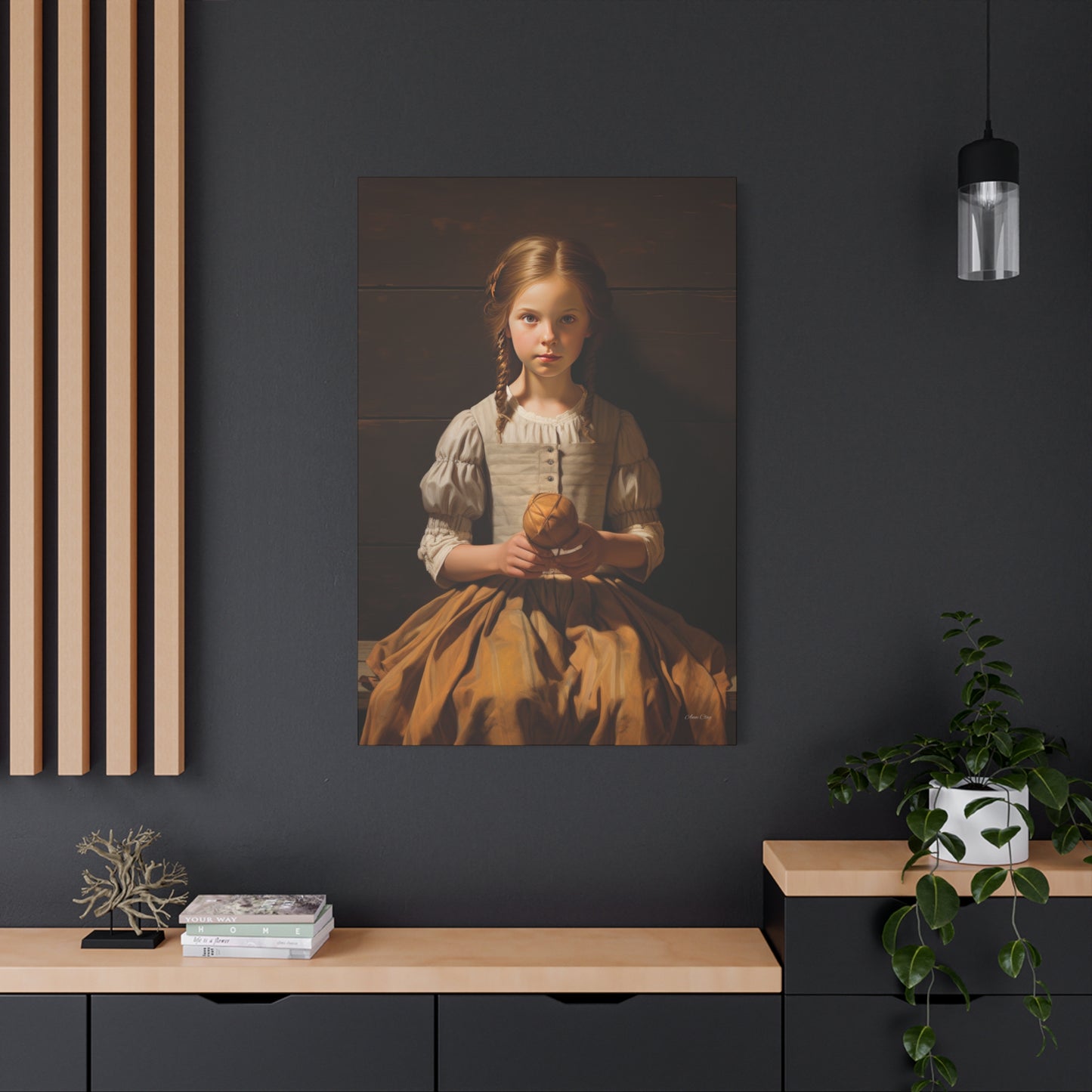Melody Matte Canvas, Stretched, 1.25"