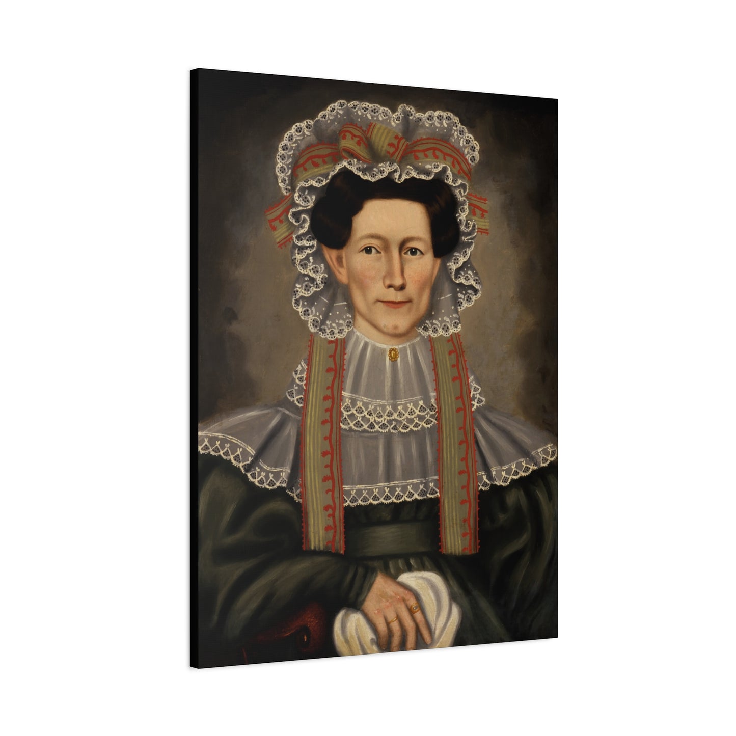 Vintage Portrait Canvas Art - Stretched Wall Decor for Home & Office