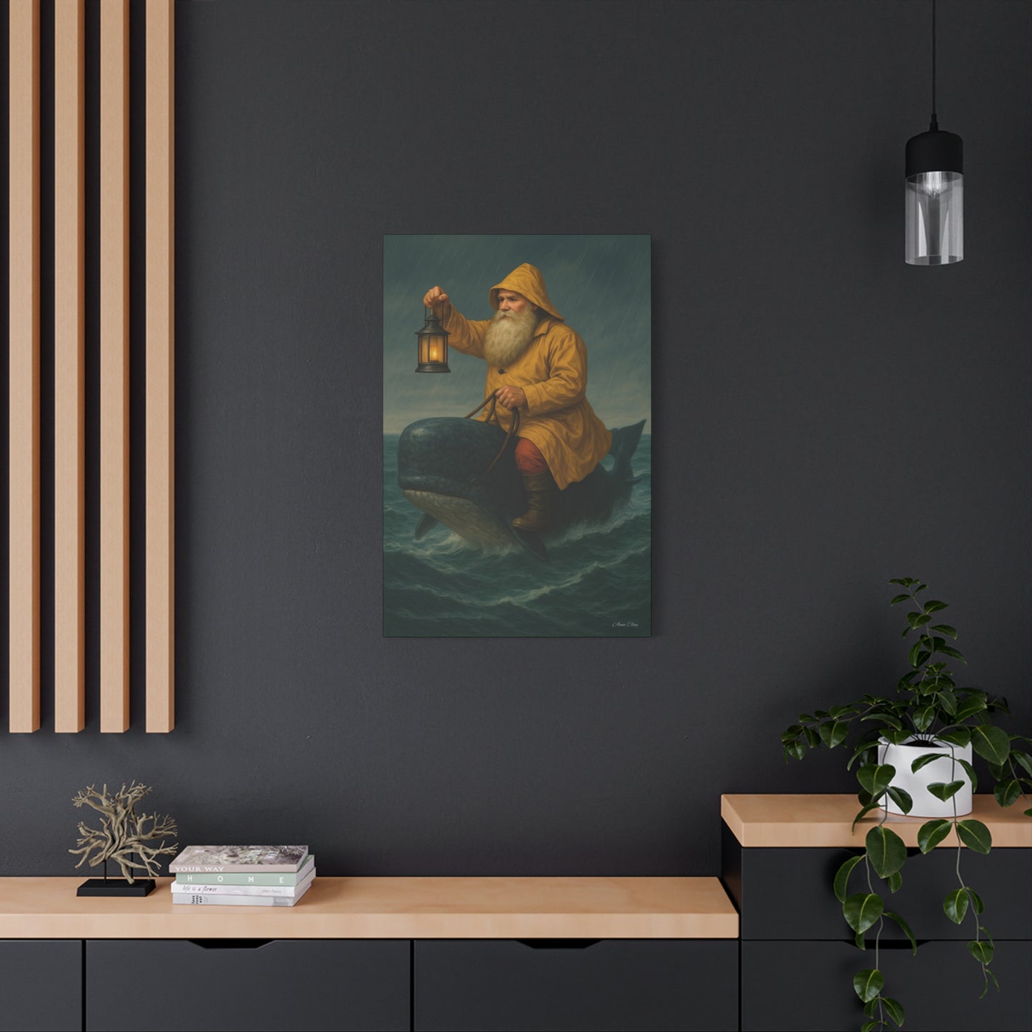 Whimsical Ocean Adventure Canvas Wall Art