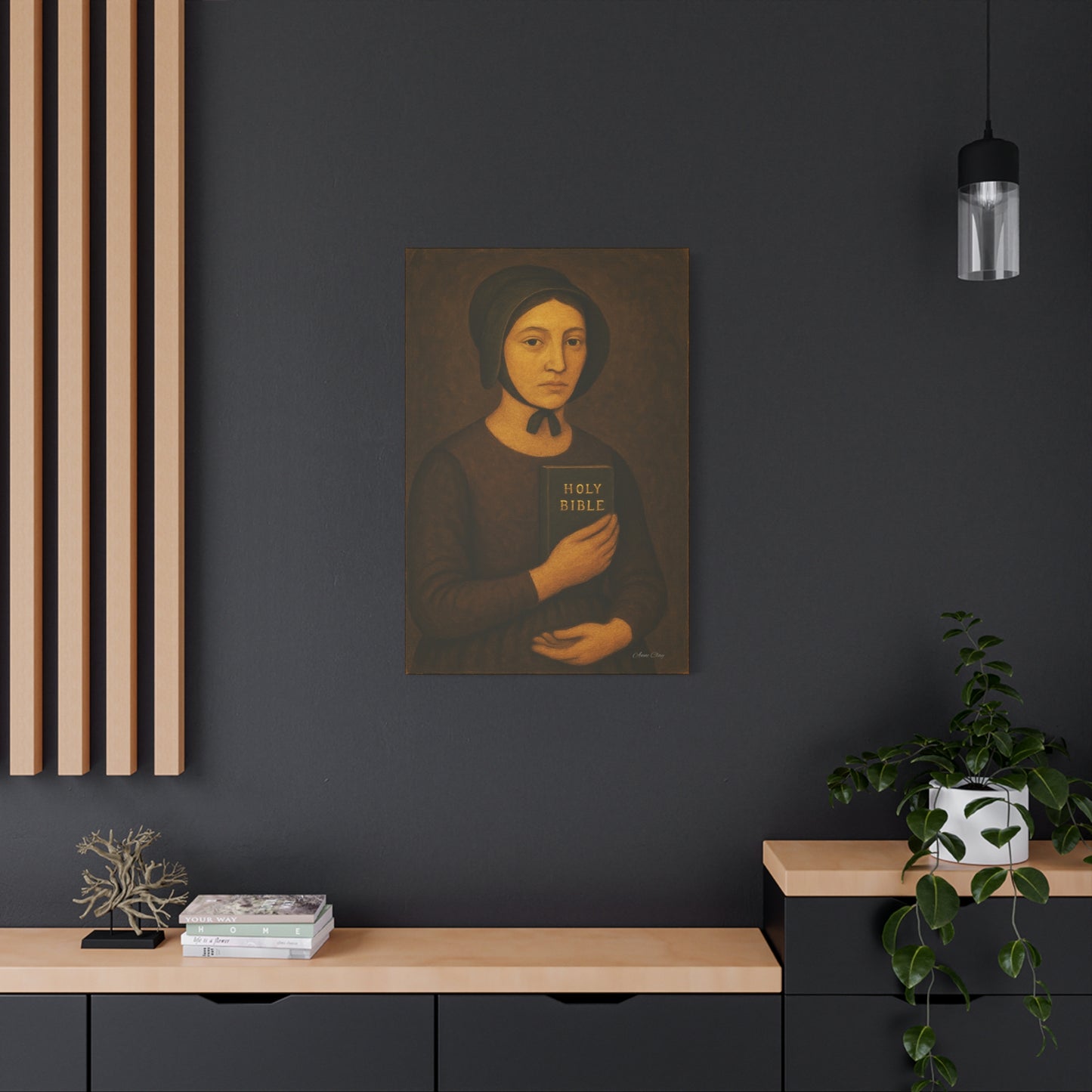 Artistic Canvas Print, Bible Art, Home Decor, Religious Wall Art, Gift for Christian
