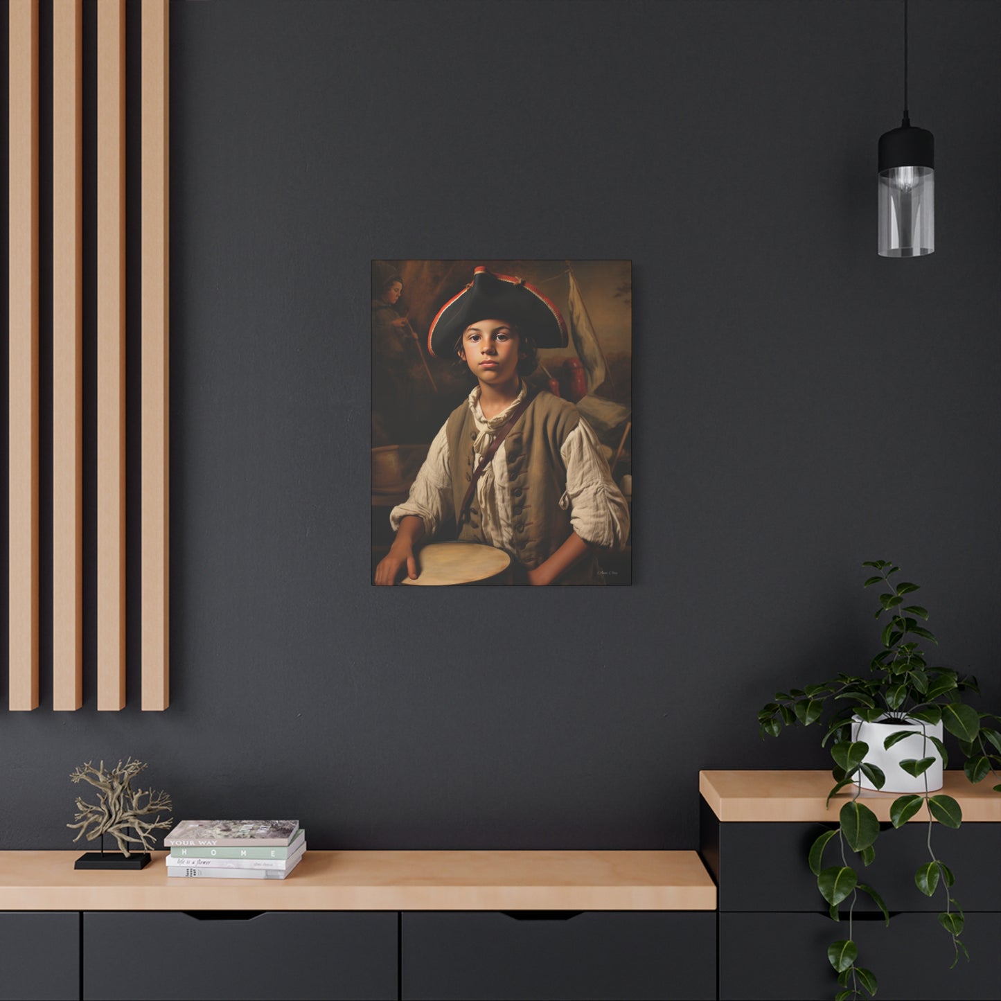 Henry Matte Canvas, Stretched, 1.25"