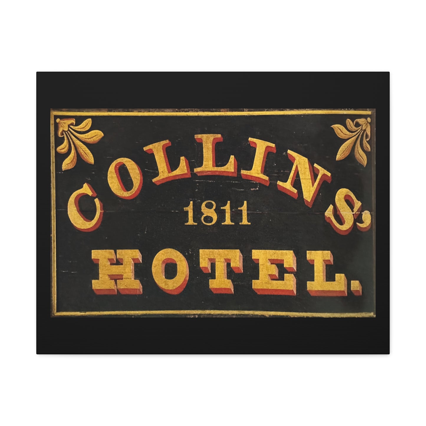 Collins Hotel Matte Canvas, Stretched, 1.25"