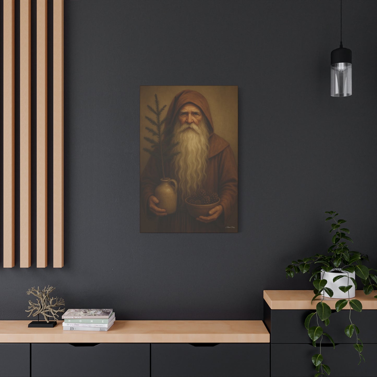 Rustic Holiday Canvas Art