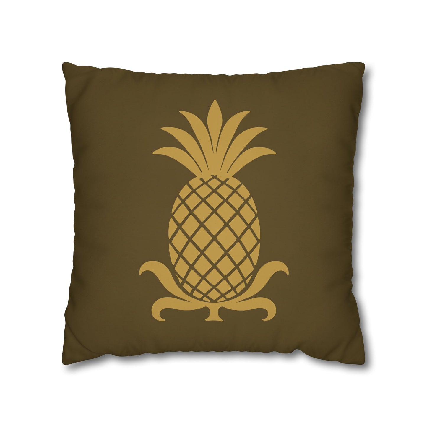 Tropical Pineapple Pillowcase, Home Décor, Summer Vibe, Gift Idea, Tropical Décor, Cozy Living Room, Boho Style Cushion