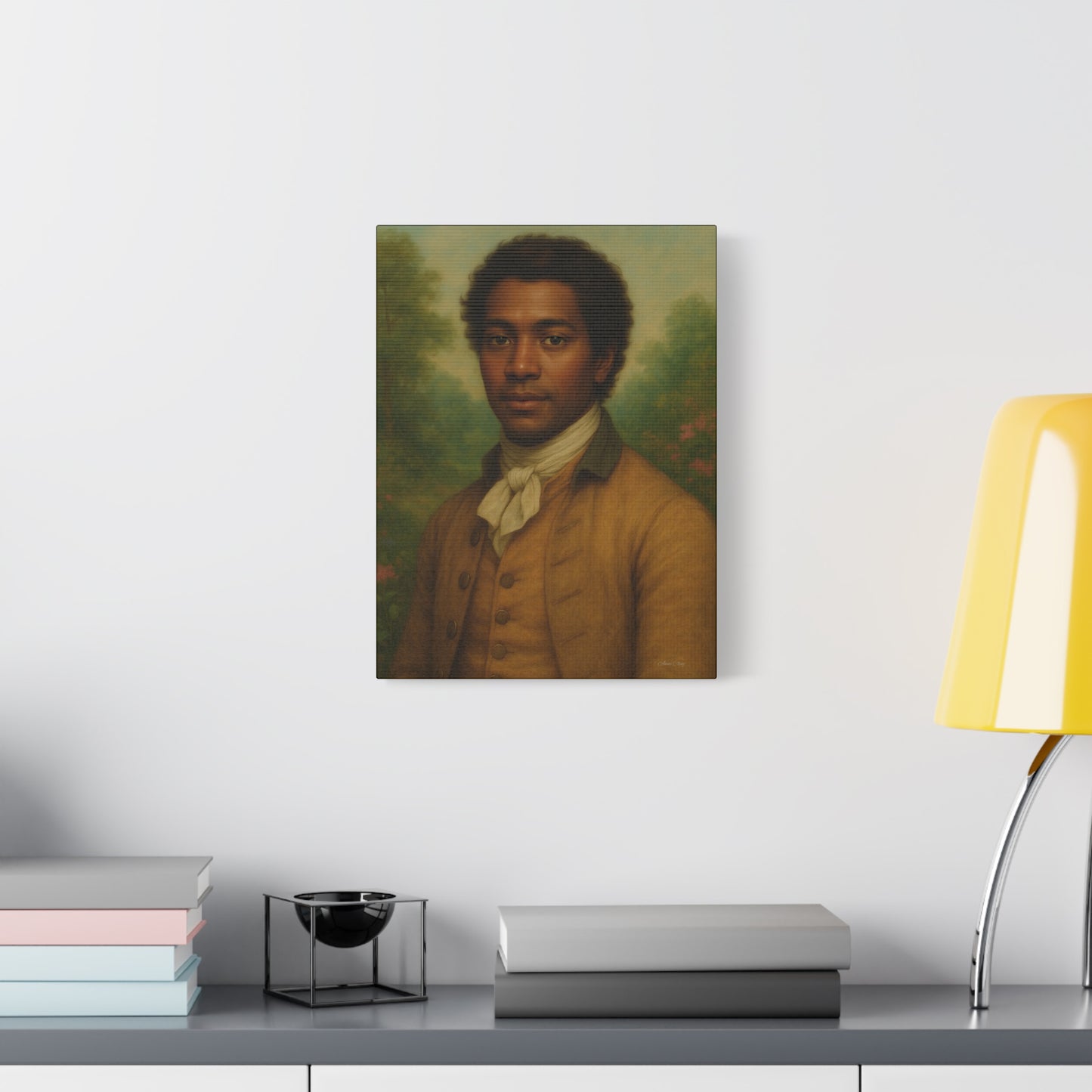 Framed Canvas Wall Art, Historical Portrait, Living Room Decor, Gift for Art Lovers, Black History Month, Unique Home Accents, Wall [...]