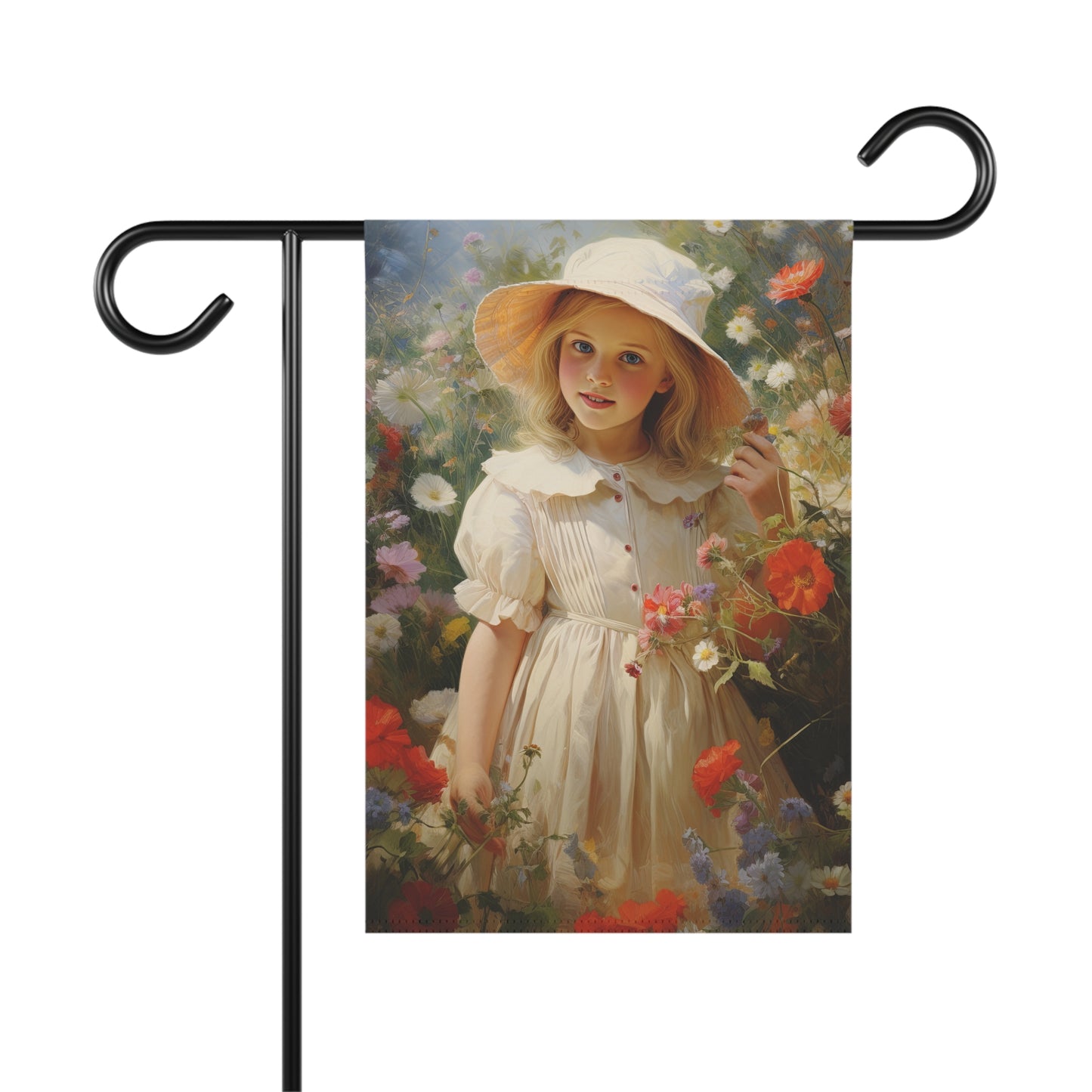 Flower Girl Garden & House Banner
