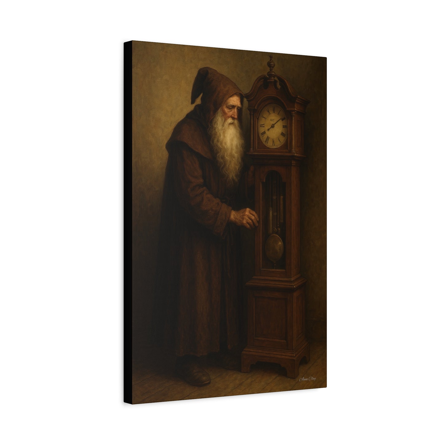 Vintage Wizard Wall Art Canvas