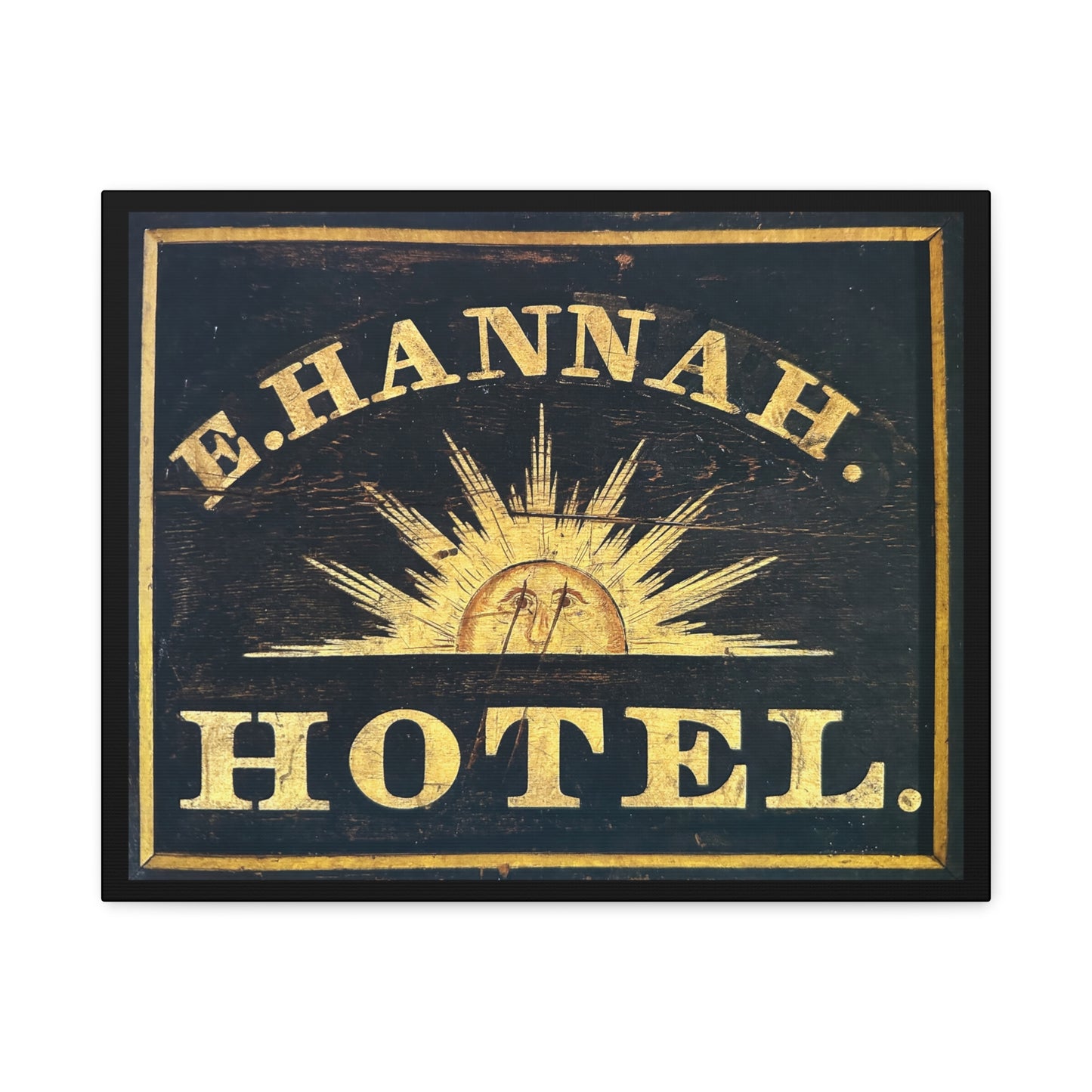 Hannah Hotel Matte Canvas, Stretched, 1.25"