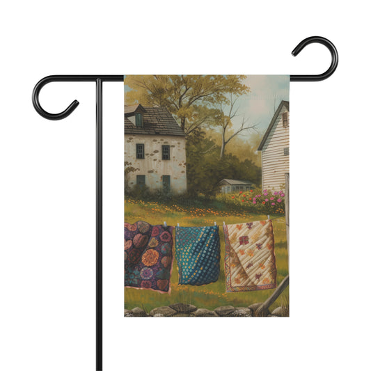 Country Quilts Garden & House Banner