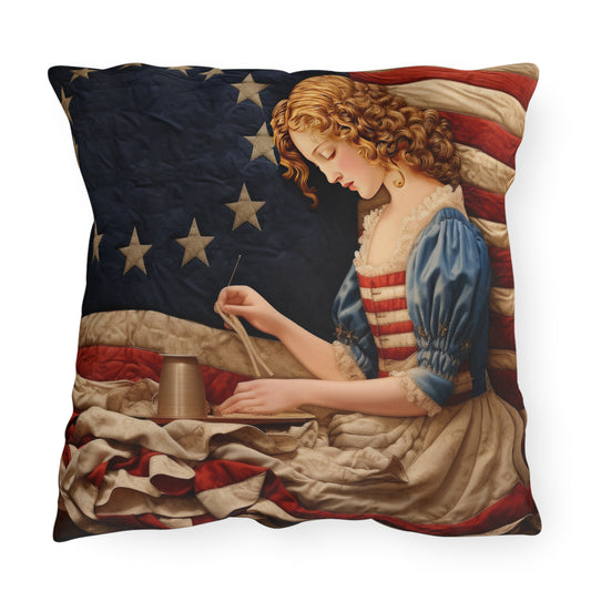 Betsy Ross Outdoor Pillows
