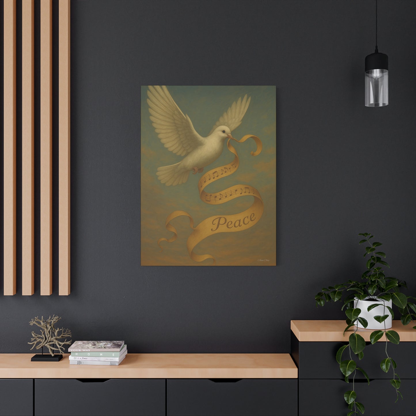 Peaceful Dove Canvas Art