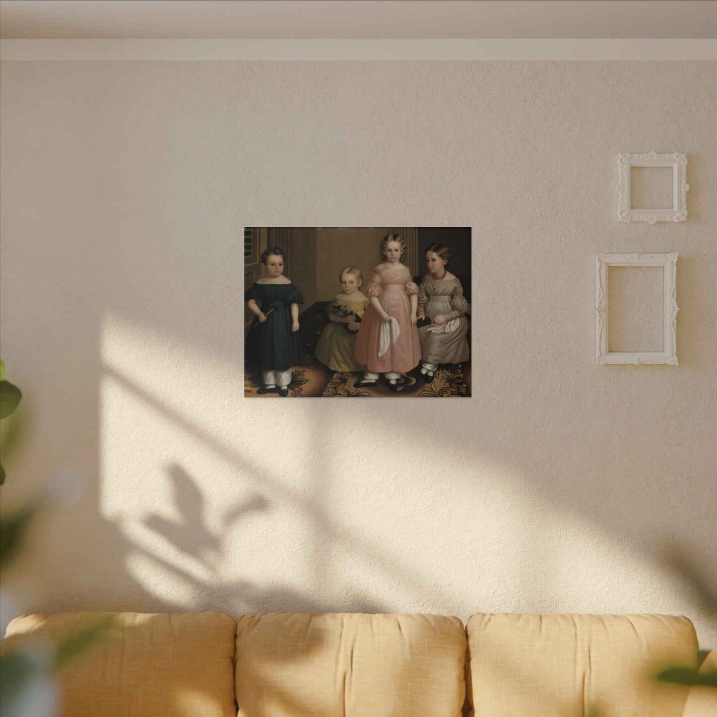 The Alling Children Matte Canvas, Stretched, 0.75"