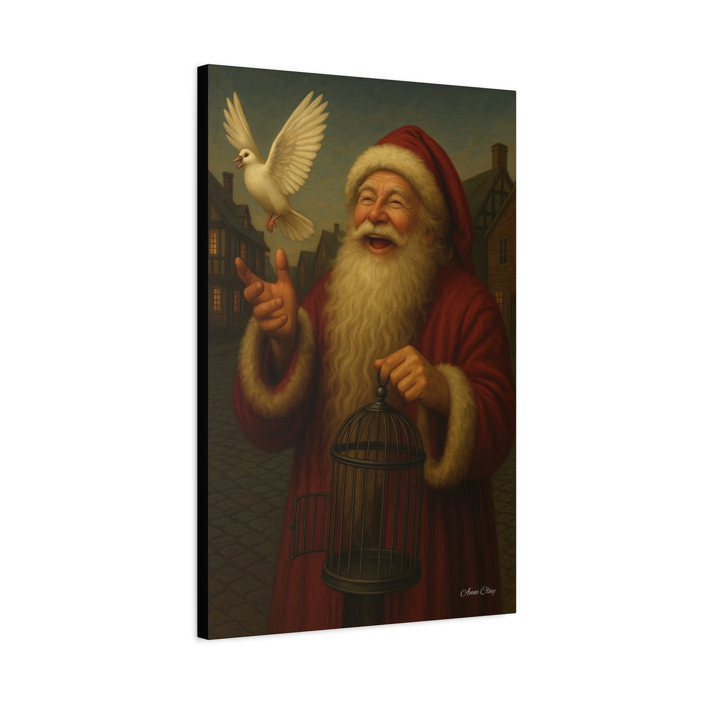 Santa Claus Canvas Wall Art