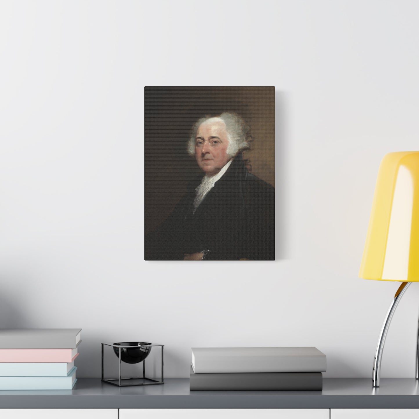 Historical John Adams Matte Canvas Print - Elegant Wall Art for Home Decor